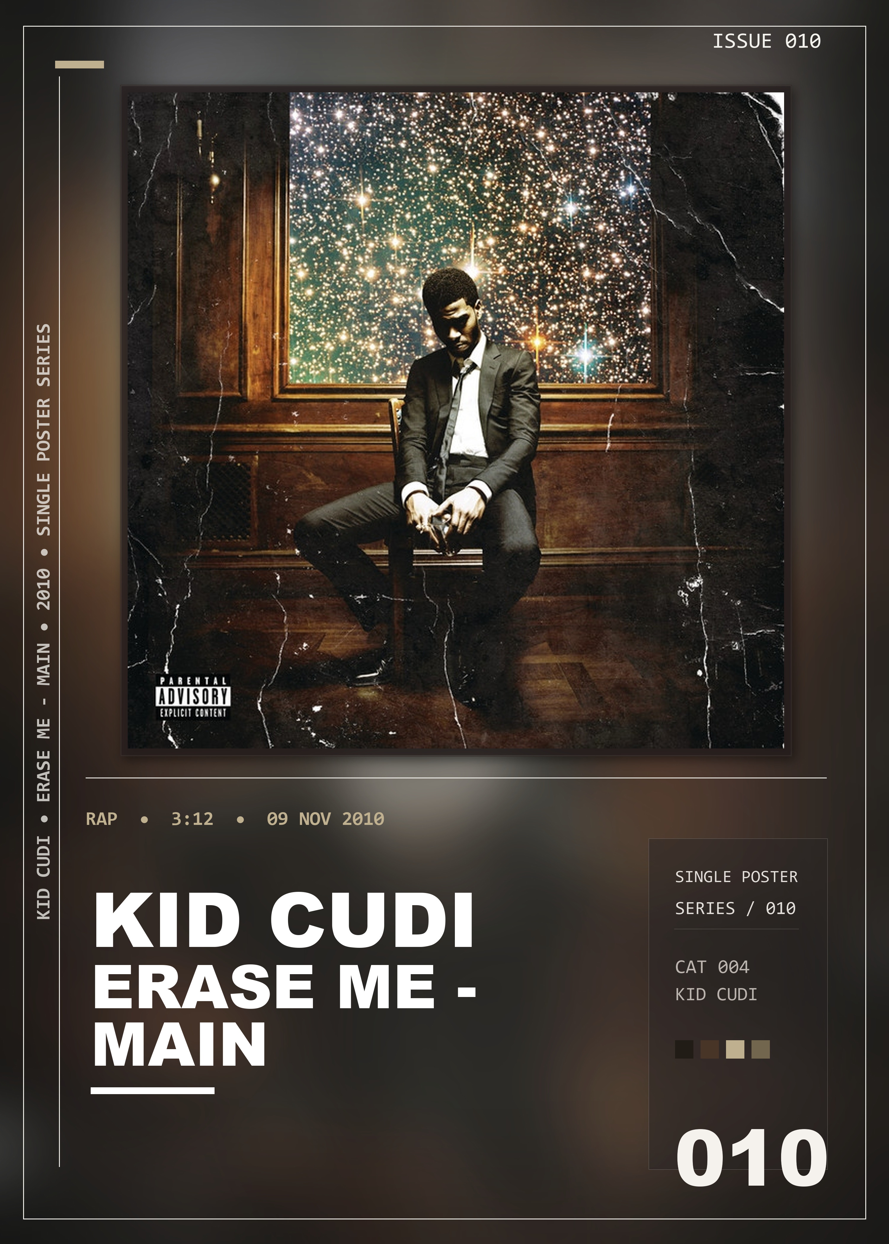 Music poster: Kid Cudi - Erase Me - Main