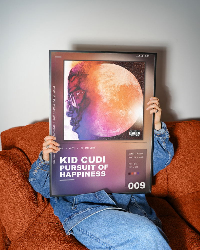 Music poster: Kid Cudi - Pursuit Of Happiness Nightmare