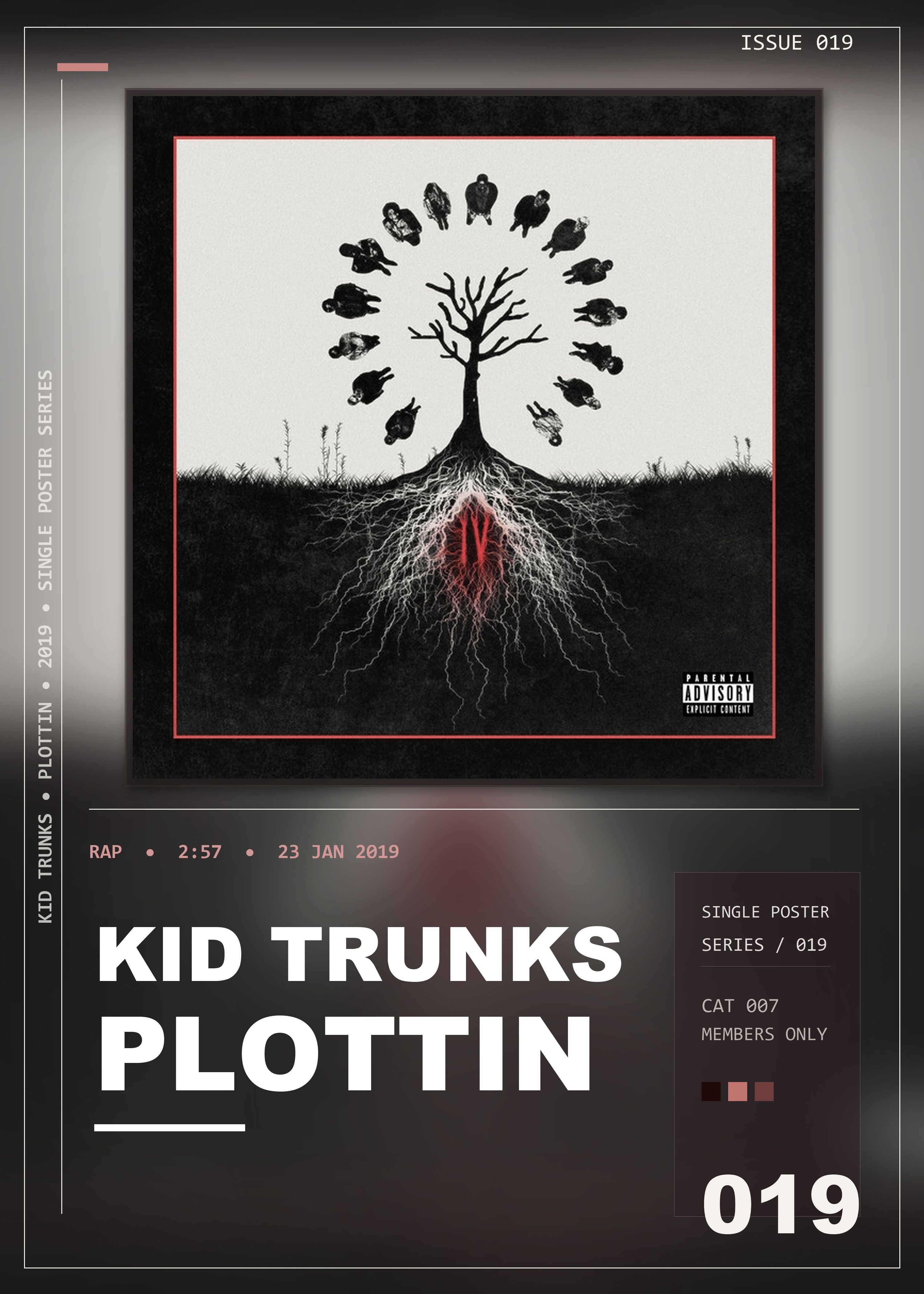 Music poster: Kid Trunks - Plottin