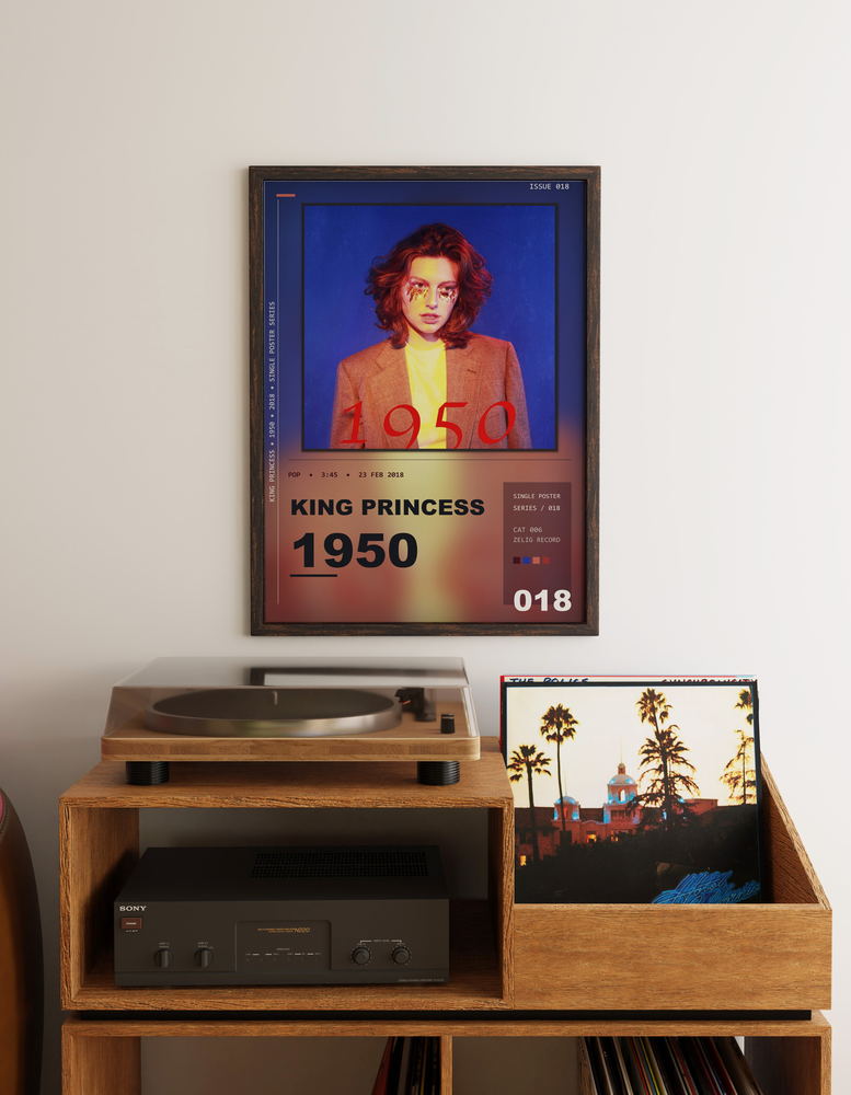 Music poster: King Princess - 1950