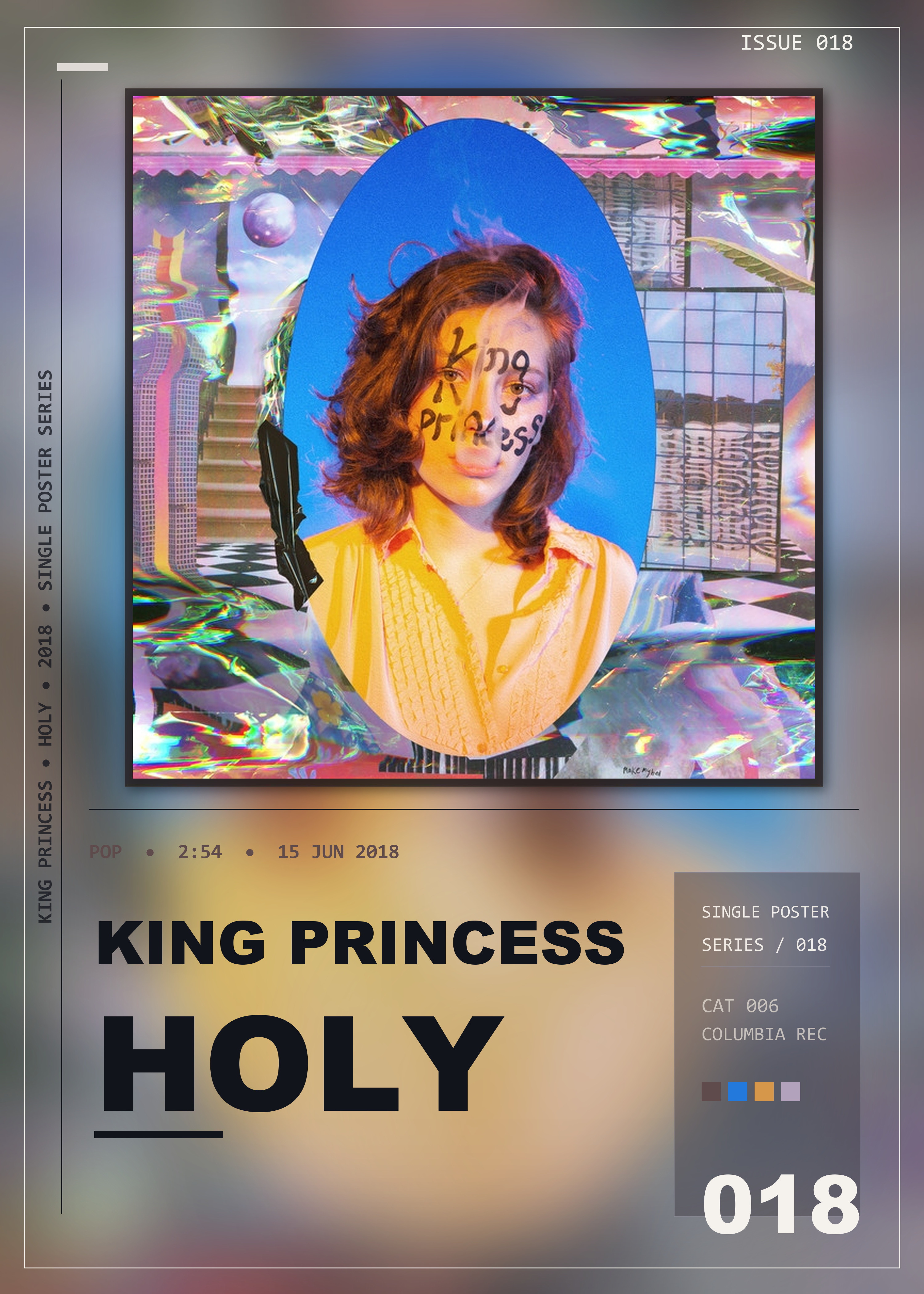 Music poster: King Princess - Holy