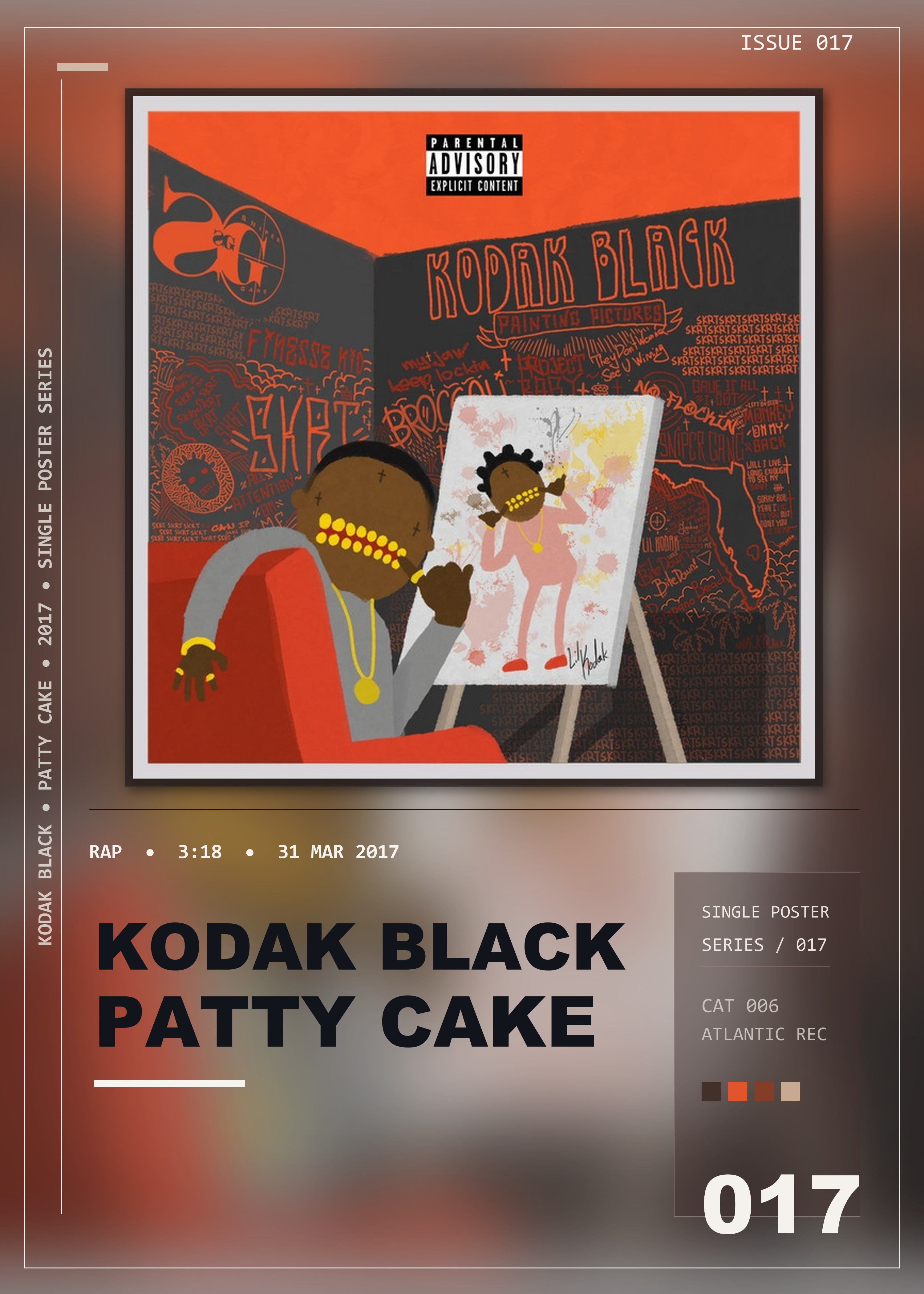 Music poster: Kodak Black - Patty Cake