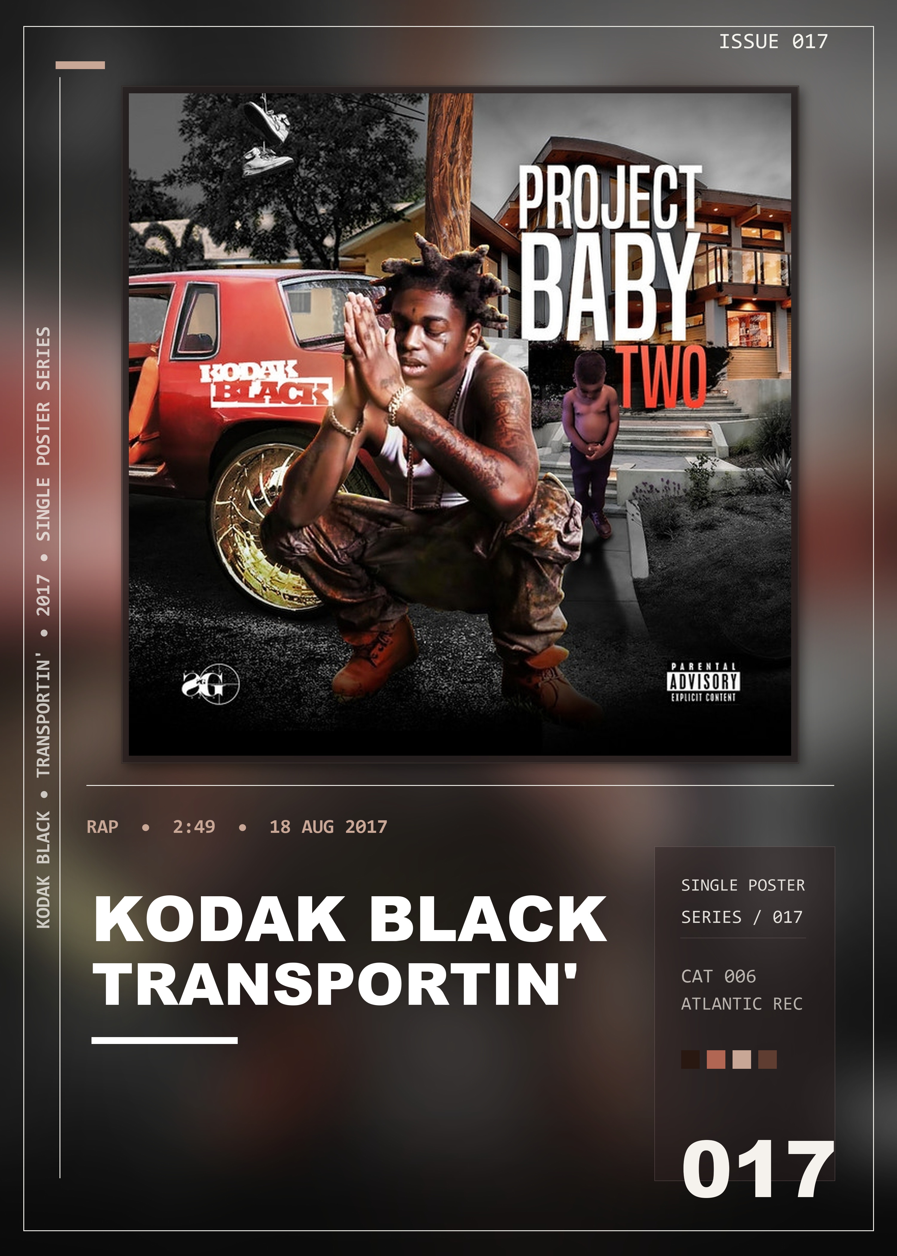 Music poster: Kodak Black - Transportin