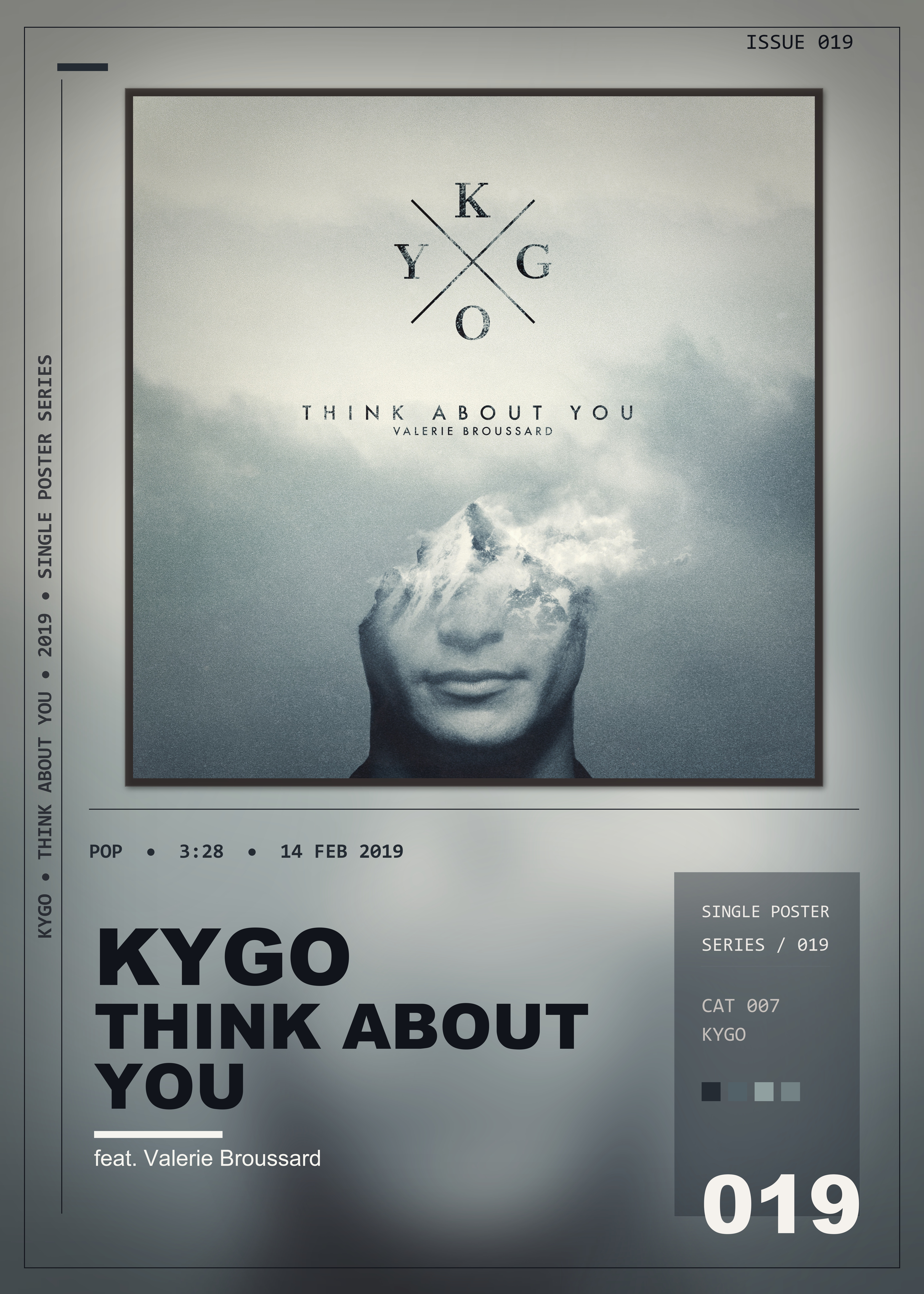 Music poster: Kygo - Think About You feat Valerie Broussard