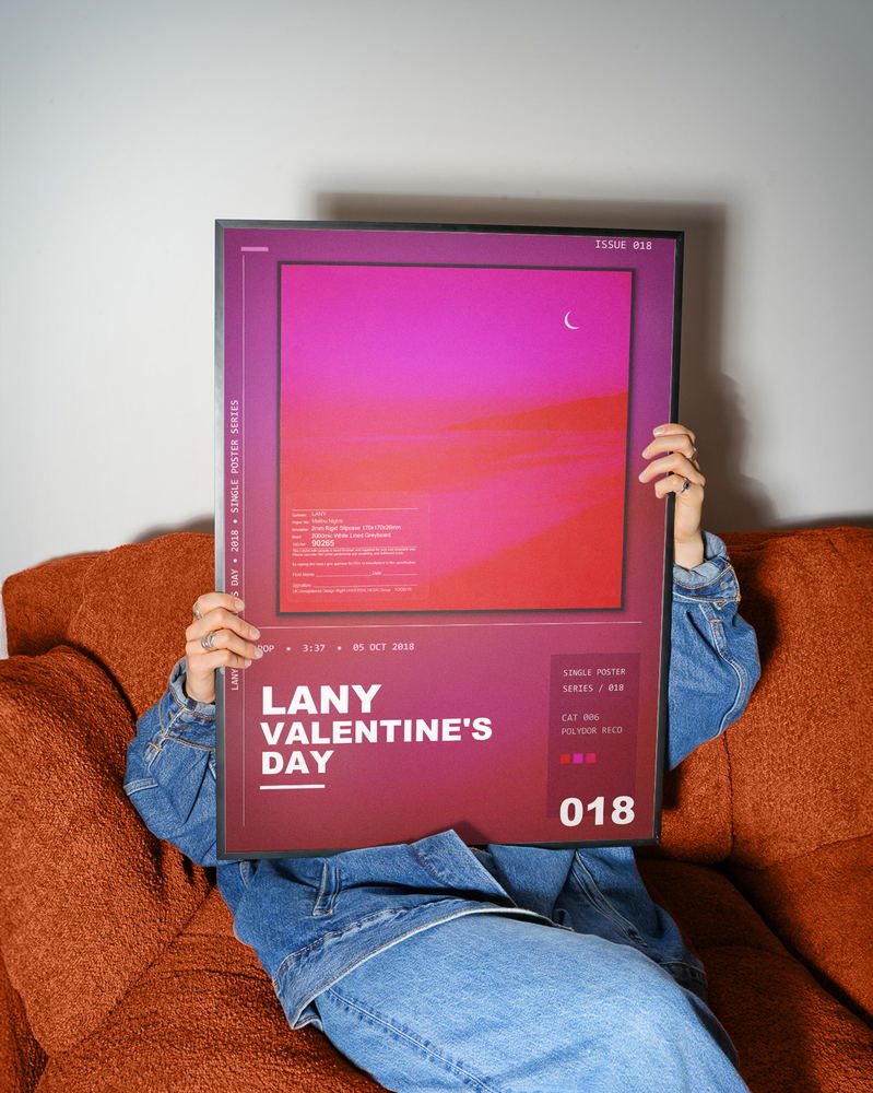 Music poster: LANY - Valentines Day
