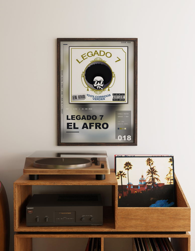 Music poster: LEGADO 7 - El Afro En Vivo