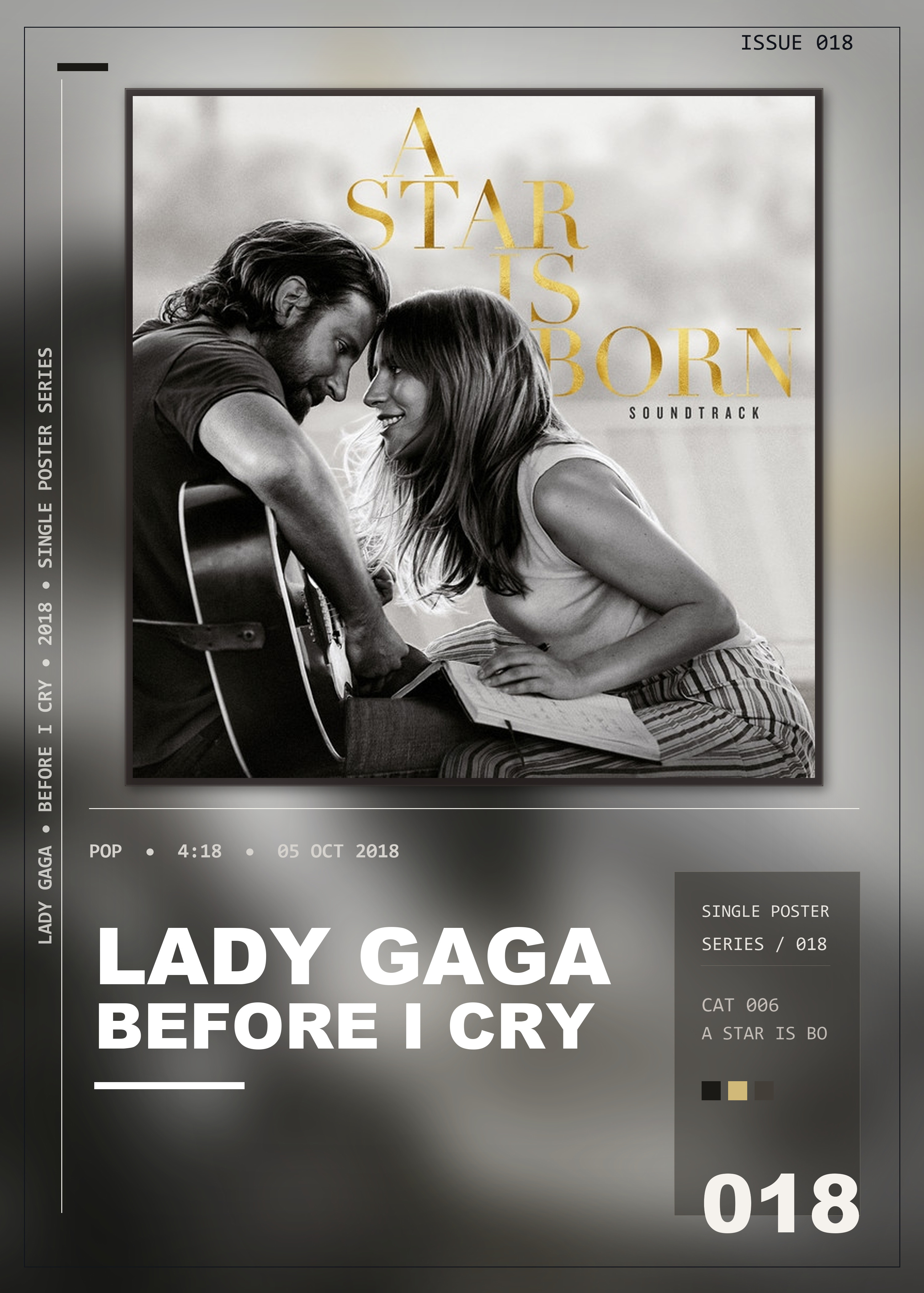 Music poster: Lady Gaga - Before I Cry