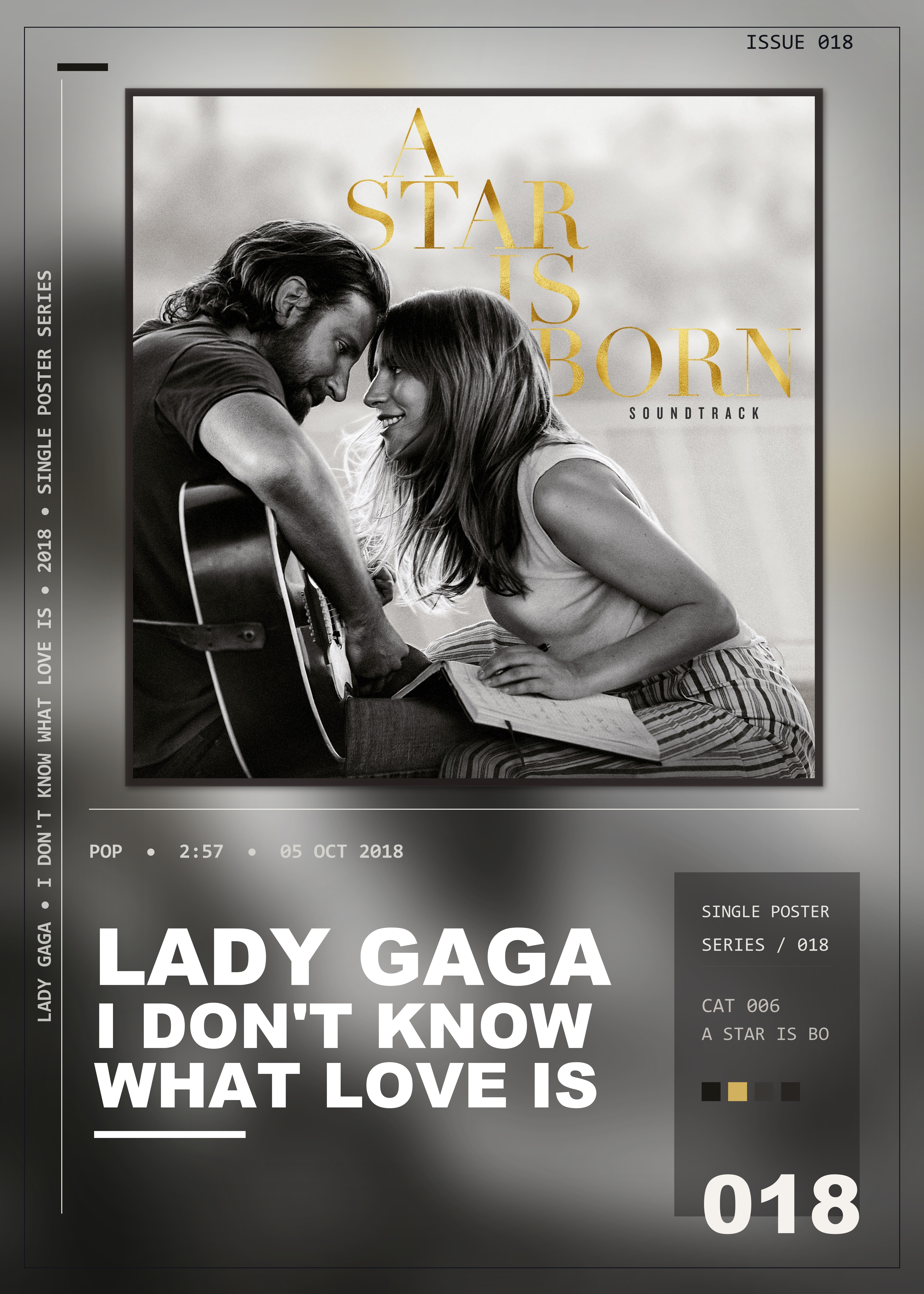 Music poster: Lady Gaga - I Dont Know What Love Is
