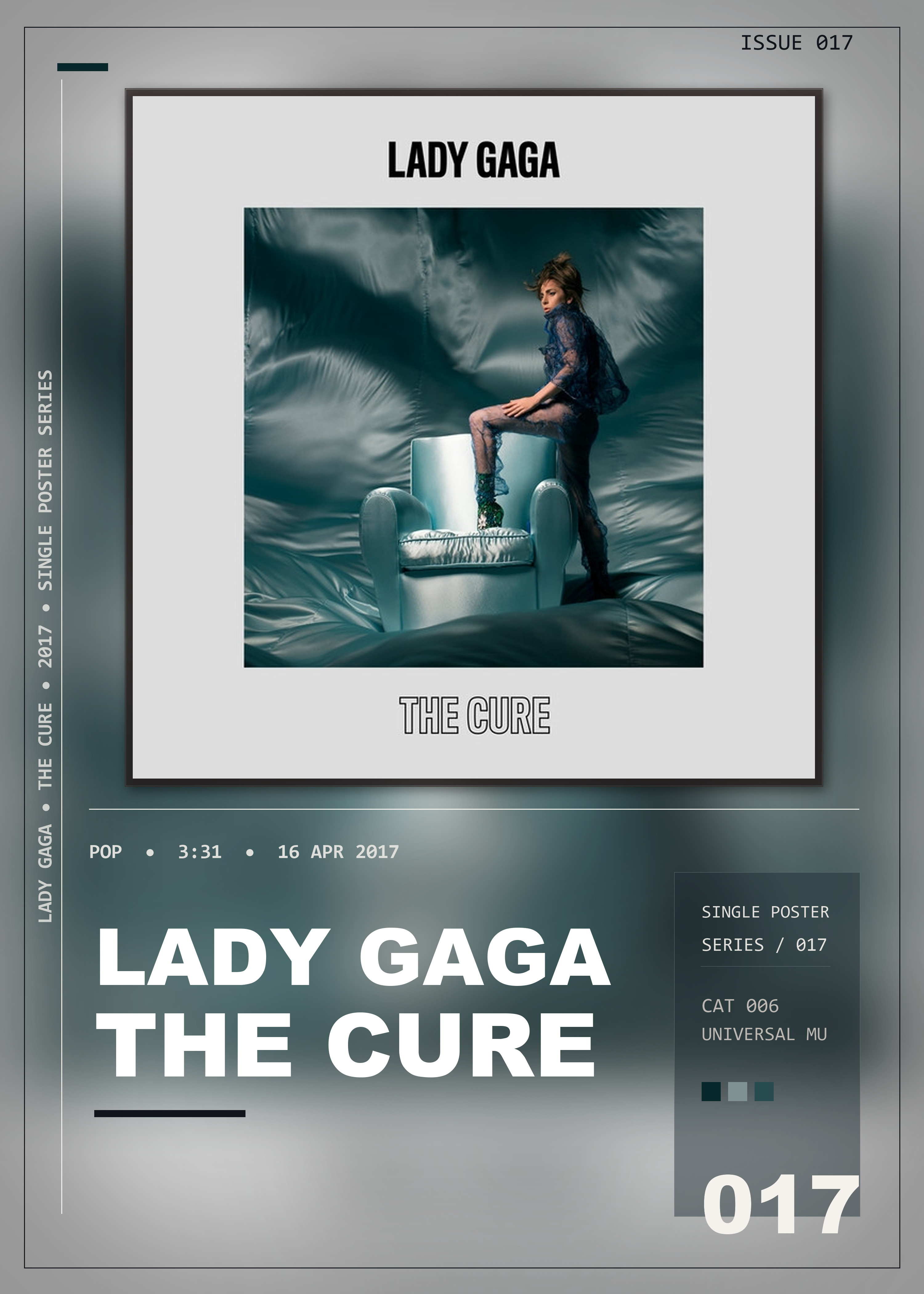 Music poster: Lady Gaga - The Cure