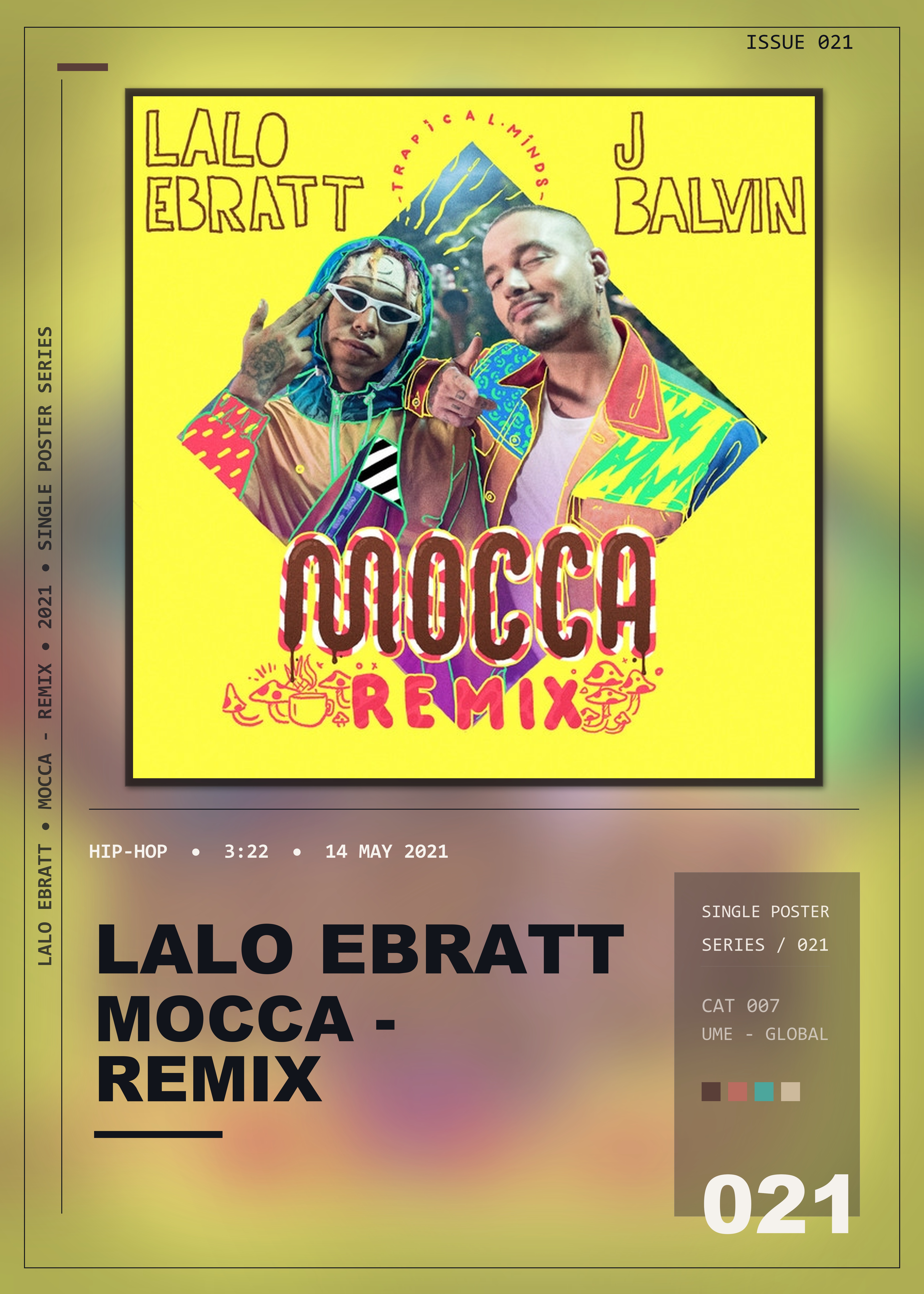 Music poster: Lalo Ebratt - Mocca - Remix