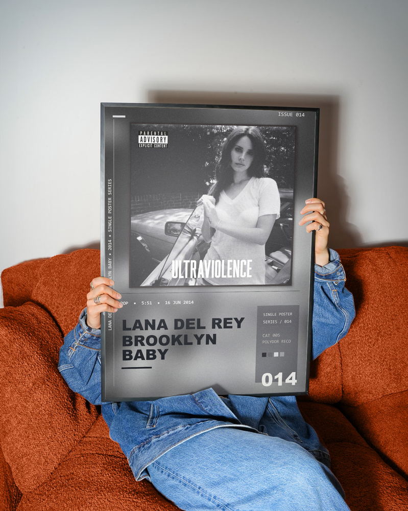 Music poster: Lana Del Rey - Brooklyn Baby