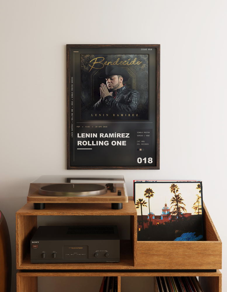 Music poster: Lenin Ramírez - Rolling One