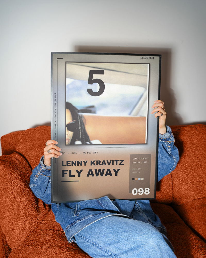 Music poster: Lenny Kravitz - Fly Away