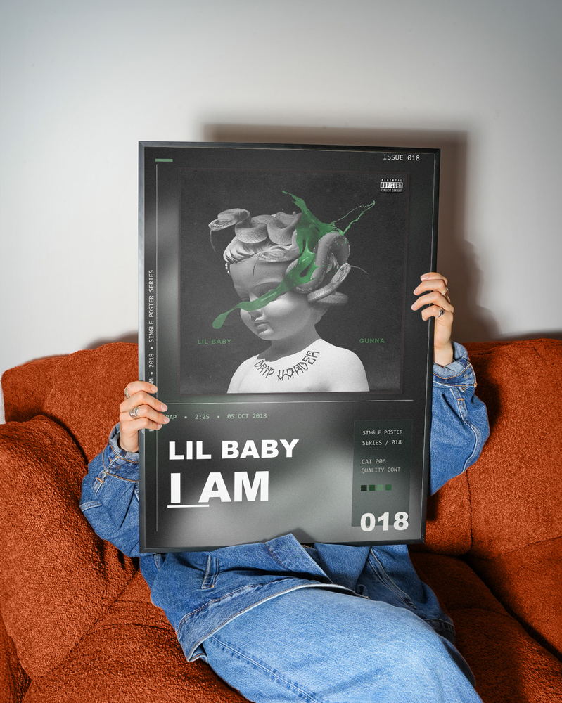 Music poster: Lil Baby - I Am Lil Baby Gunna