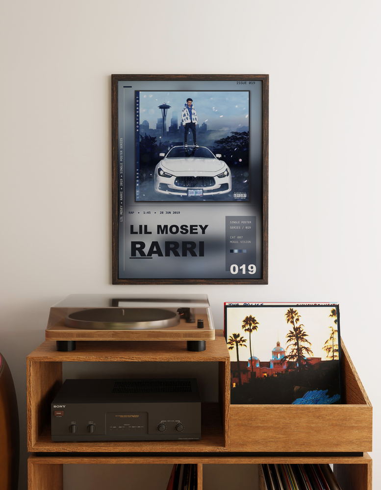 Music poster: Lil Mosey - Rarri