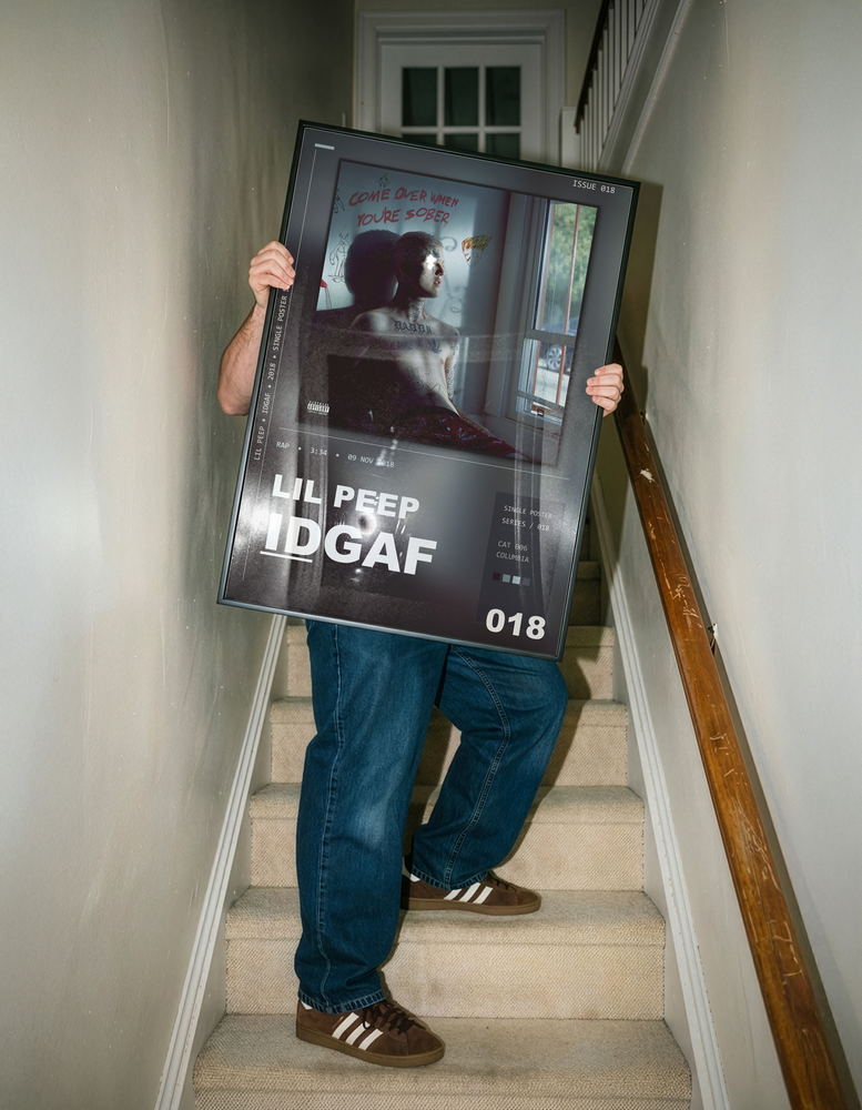 Music poster: Lil Peep - IDGAF