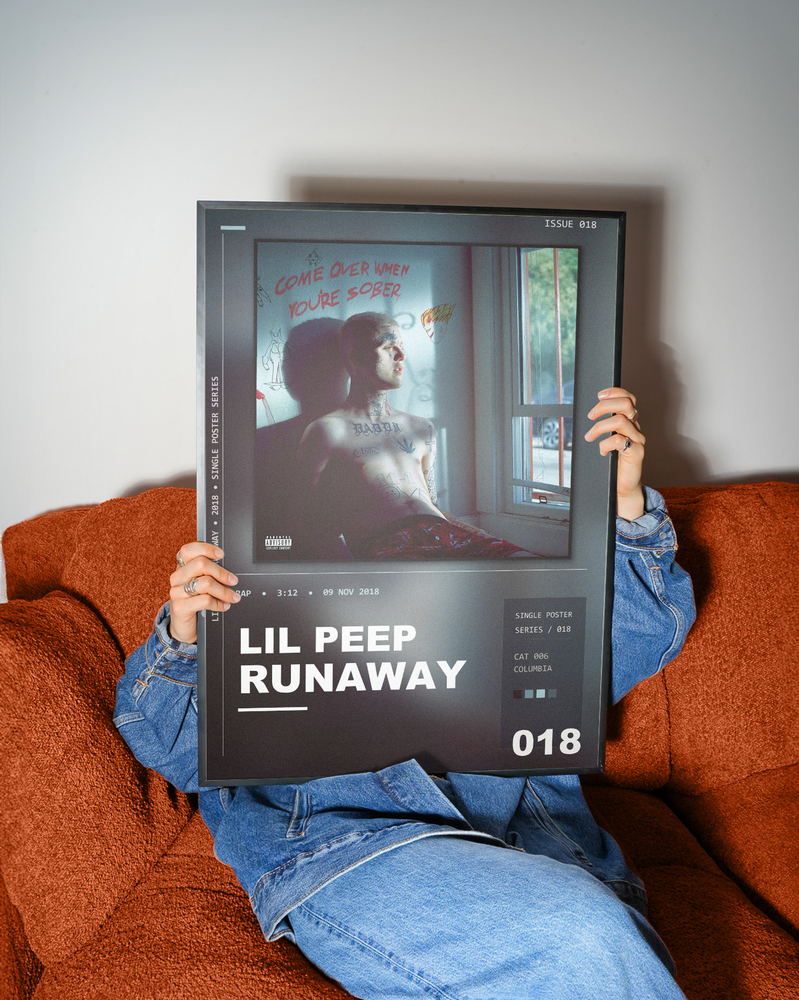 Music poster: Lil Peep - Runaway