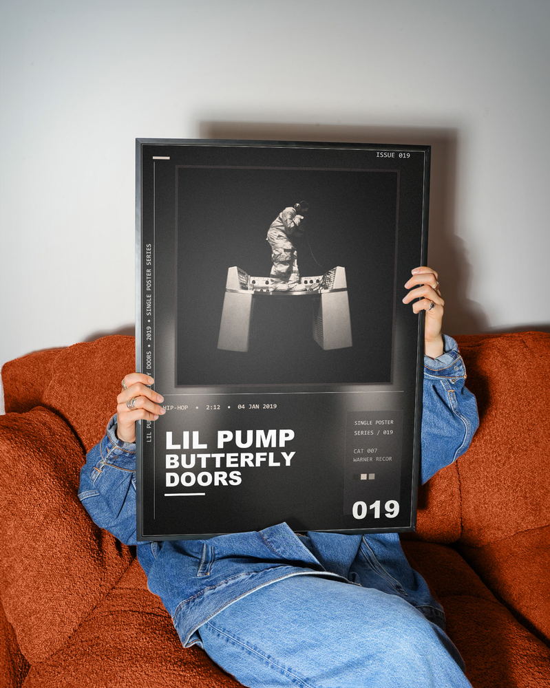 Music poster: Lil Pump - Butterfly Doors