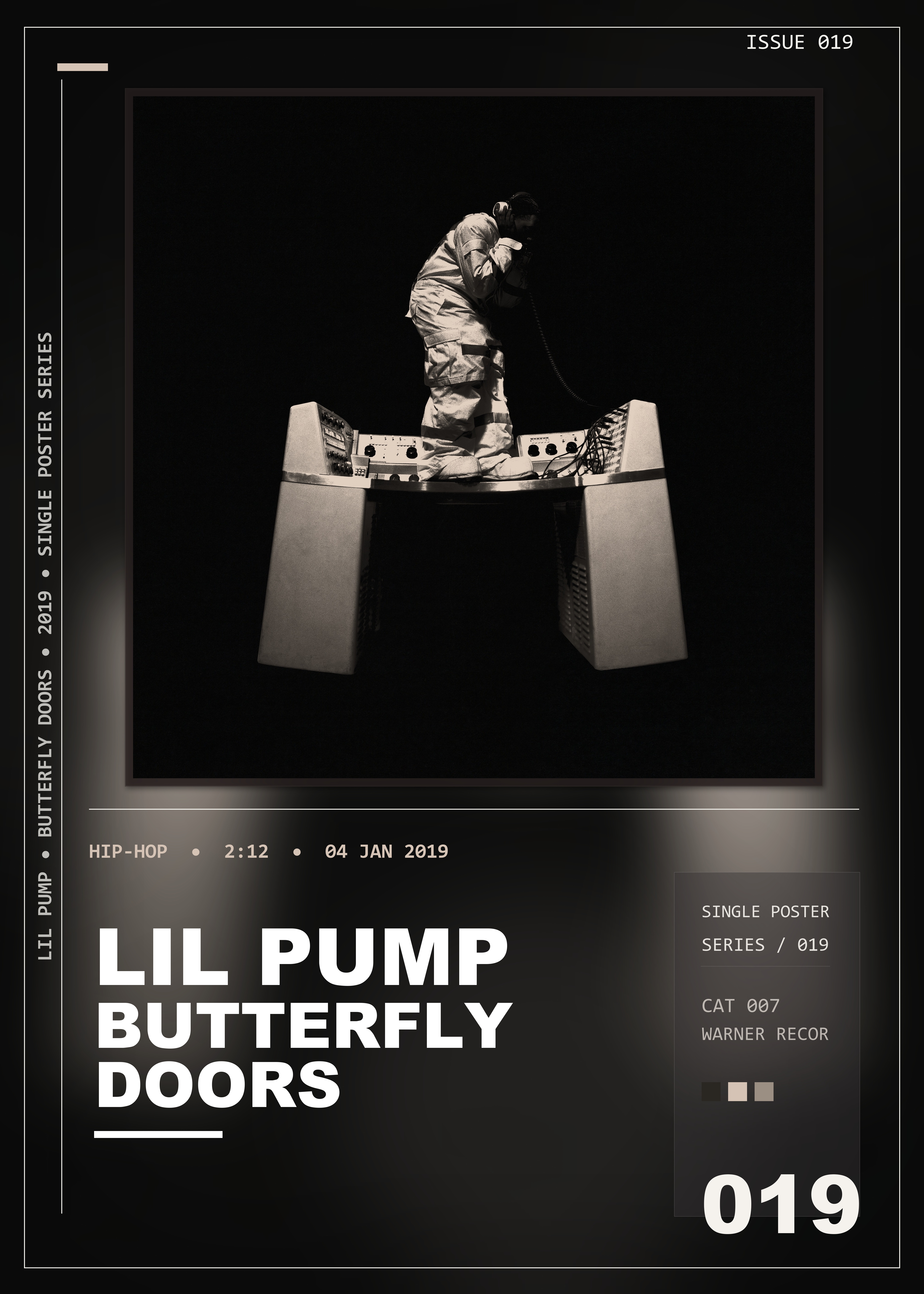 Music poster: Lil Pump - Butterfly Doors