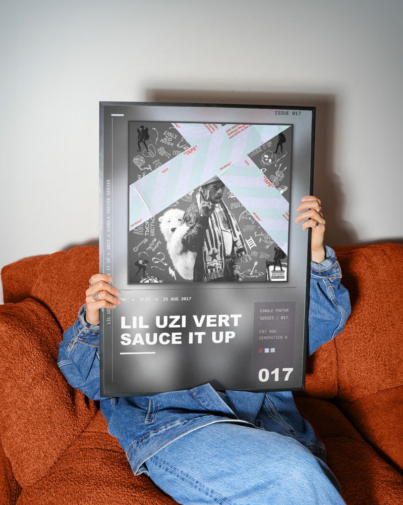 Music poster: Lil Uzi Vert - Sauce It Up