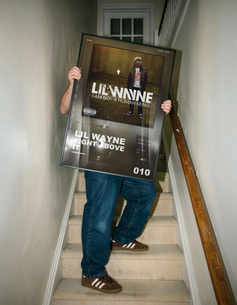 Music poster: Lil Wayne - Right Above It