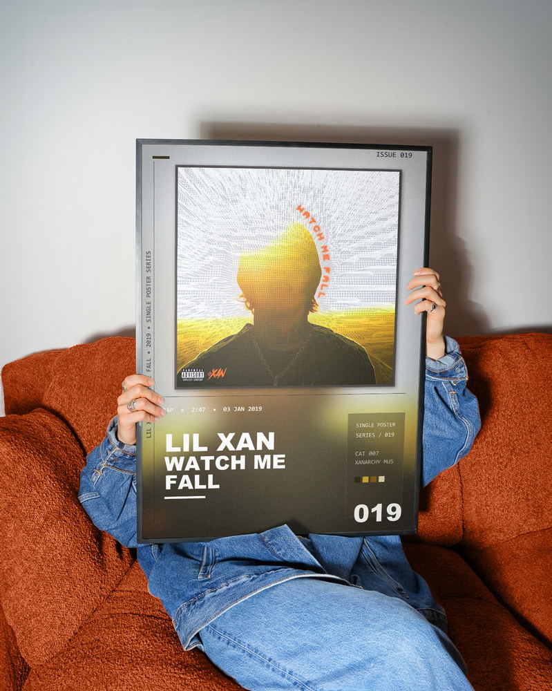 Music poster: Lil Xan - Watch Me Fall