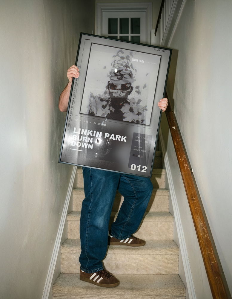 Music poster: Linkin Park - BURN IT DOWN