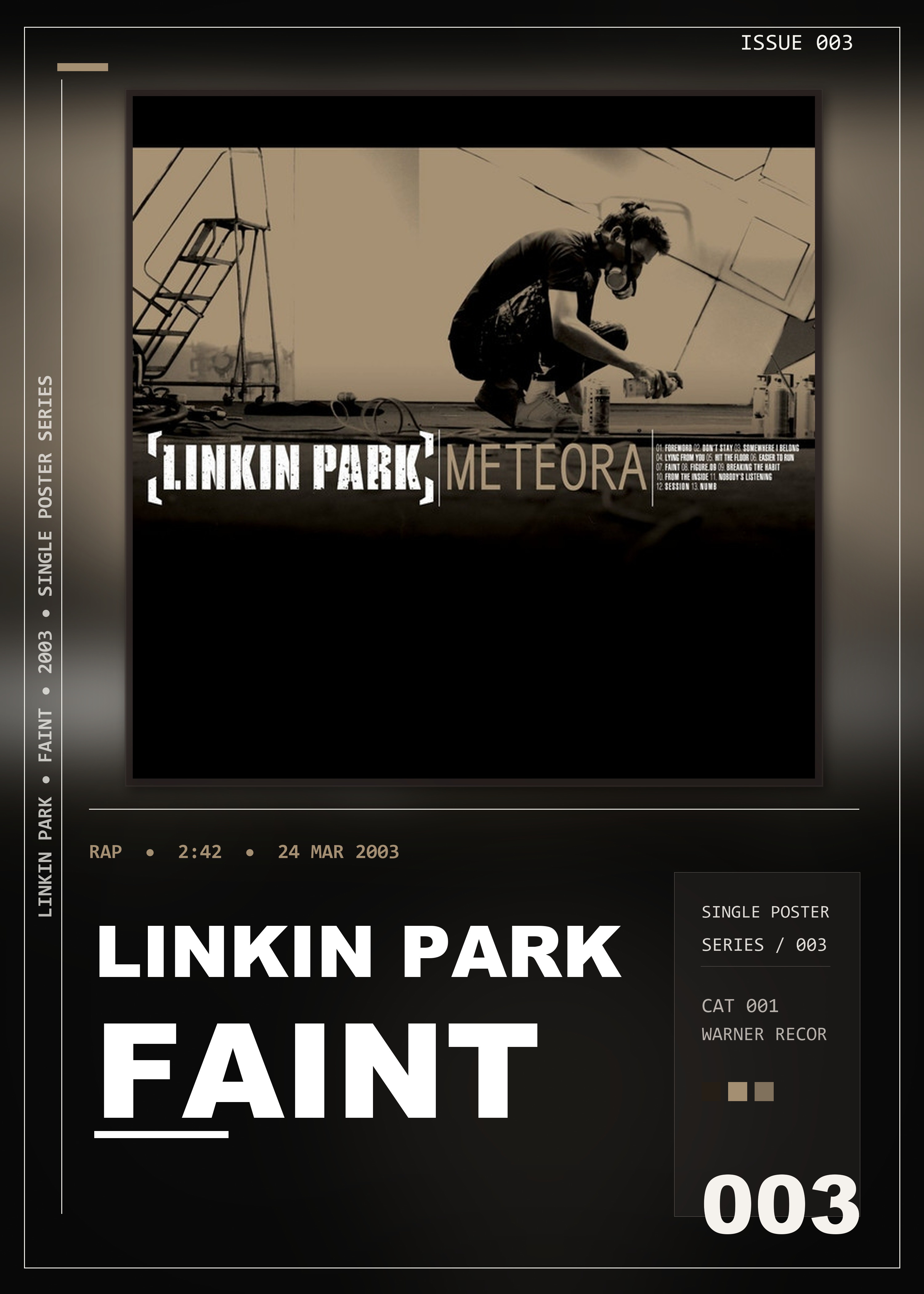 Music poster: Linkin Park - Faint