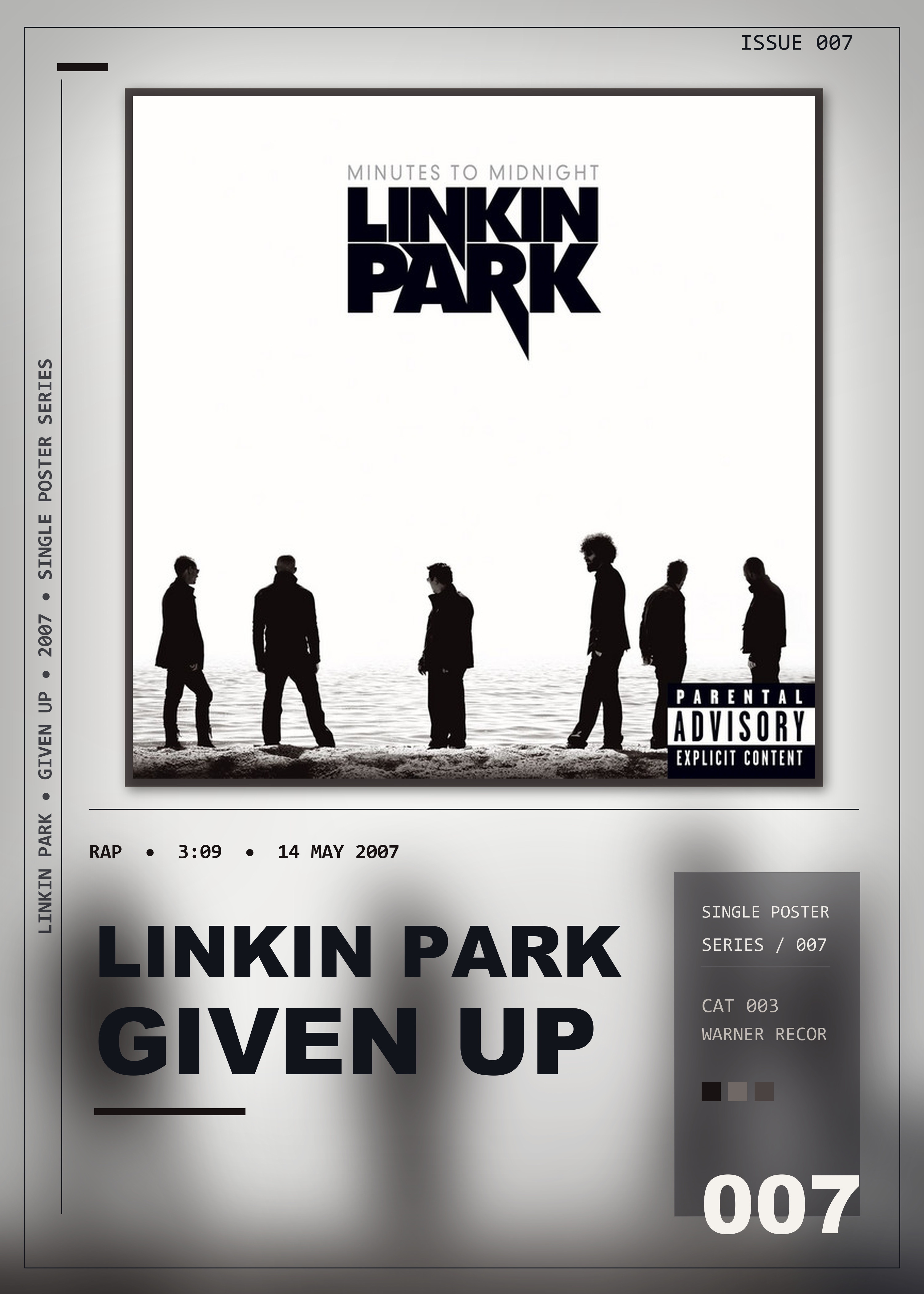 Music poster: Linkin Park - Given Up