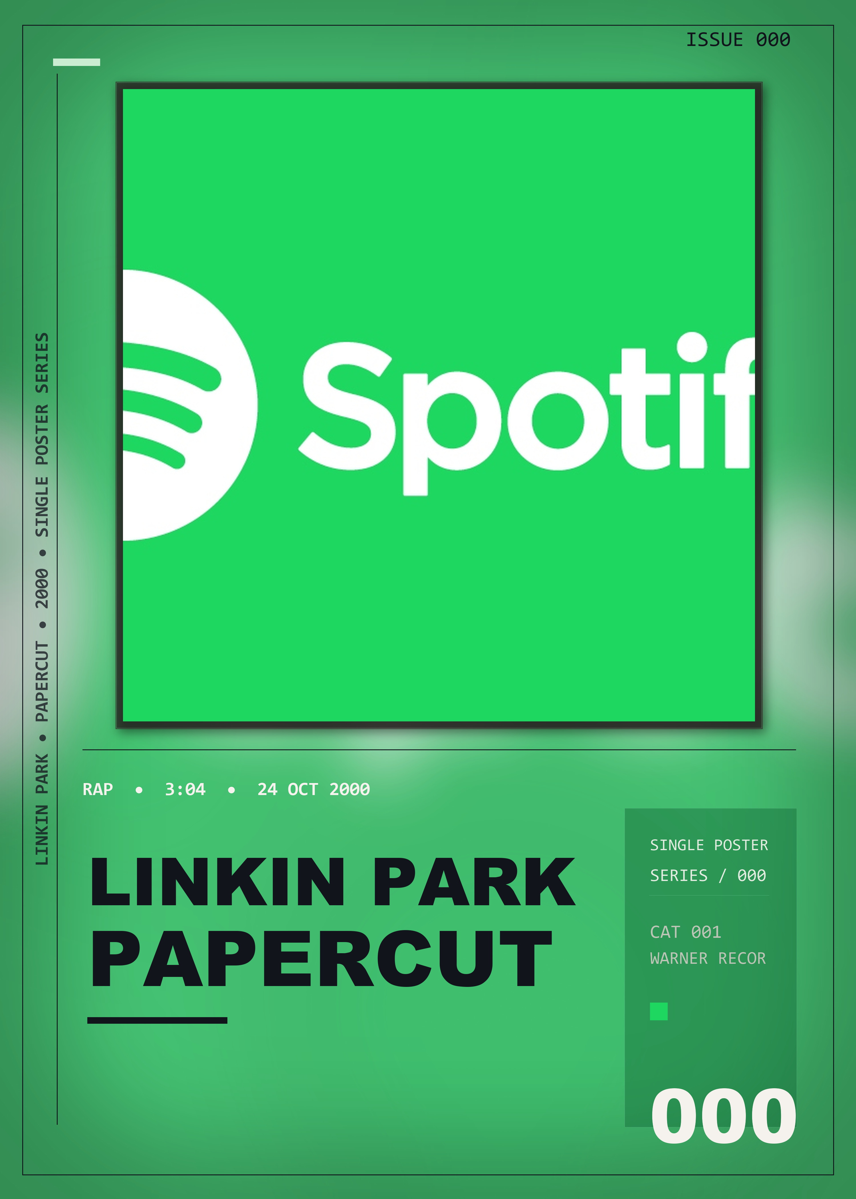 Music poster: Linkin Park - Papercut