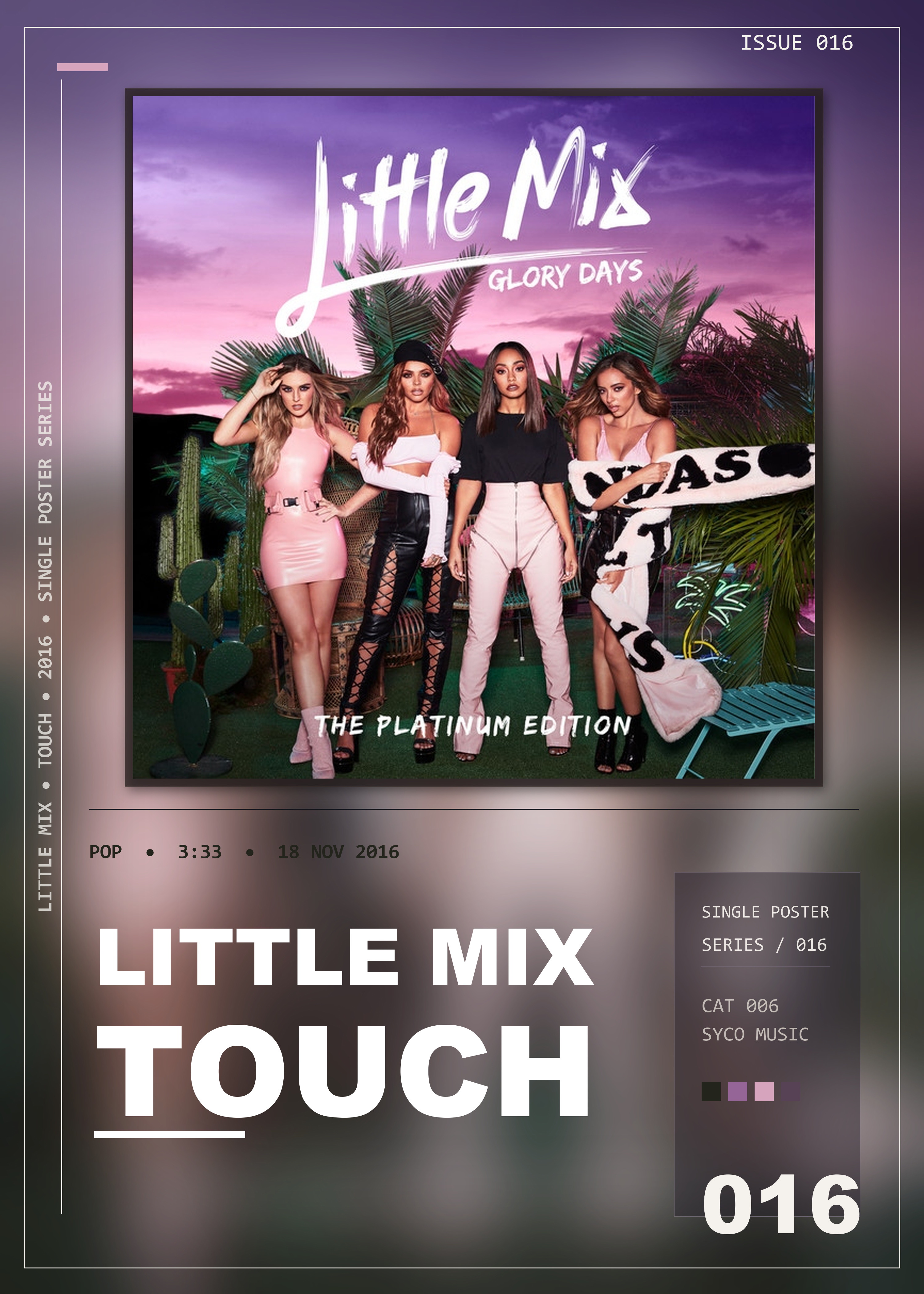 Music poster: Little Mix - Touch