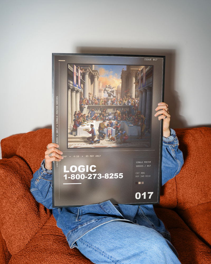 Music poster: Logic - 1-800-273-8255