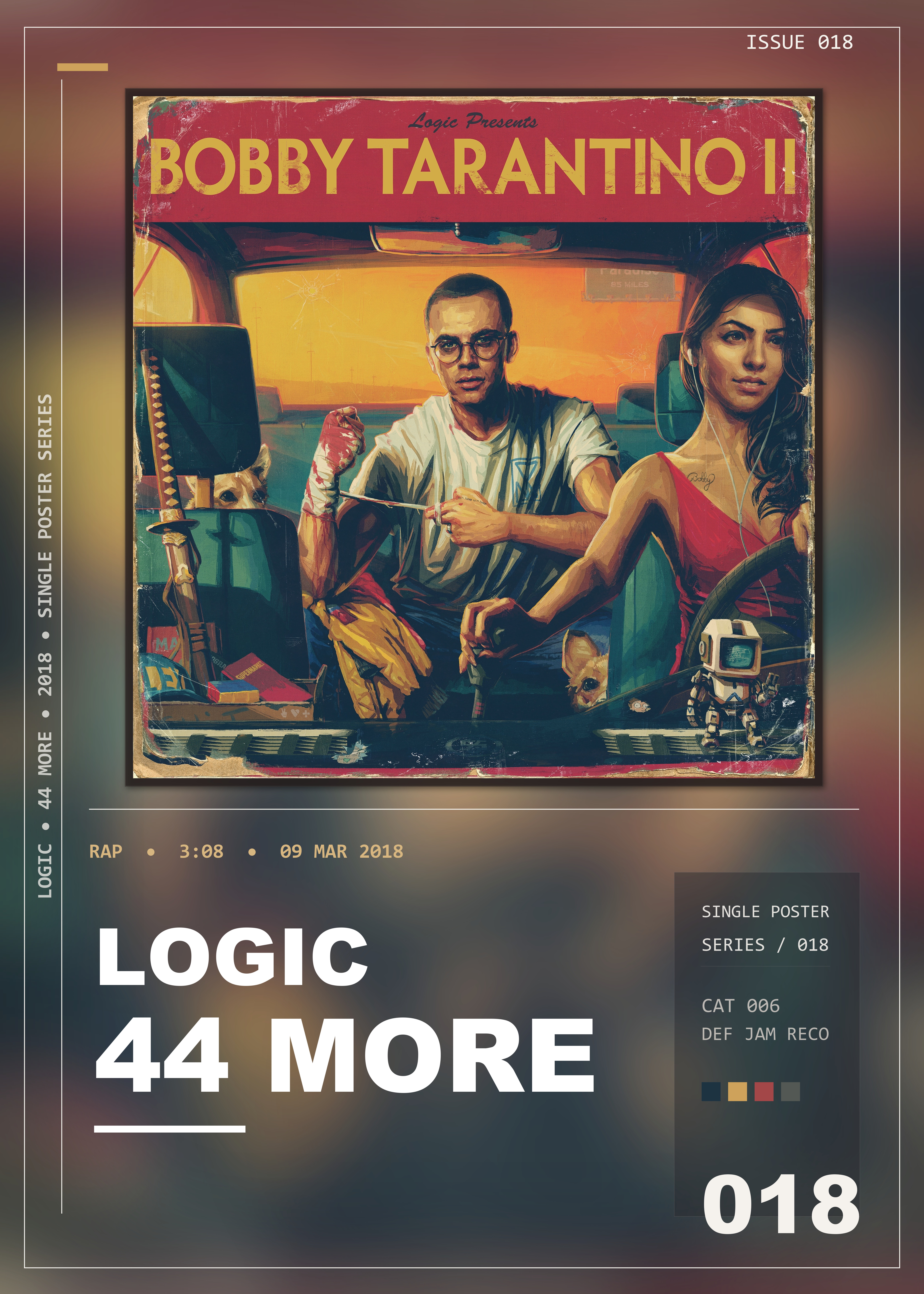 Music poster: Logic - 44 More