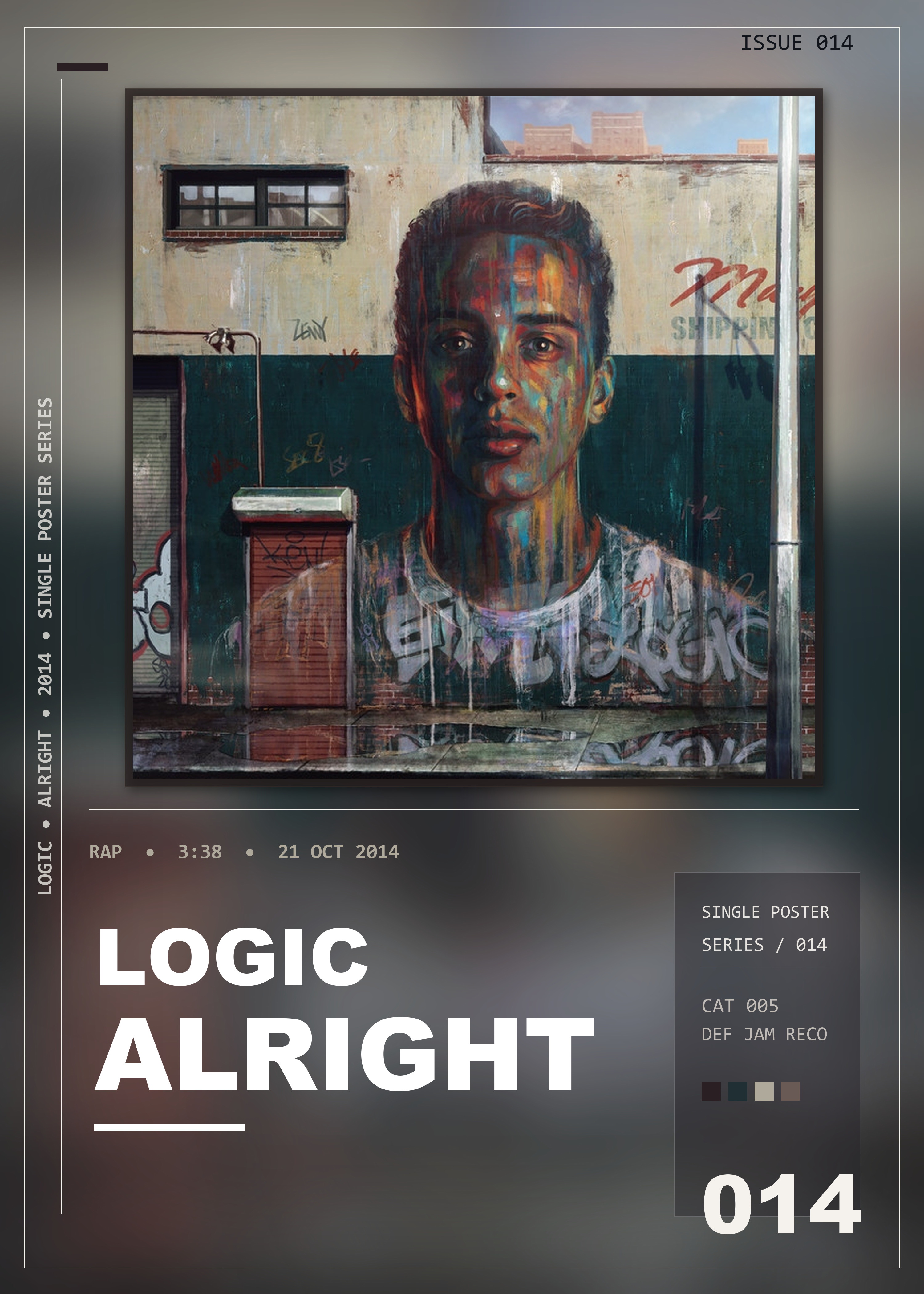Music poster: Logic - Alright