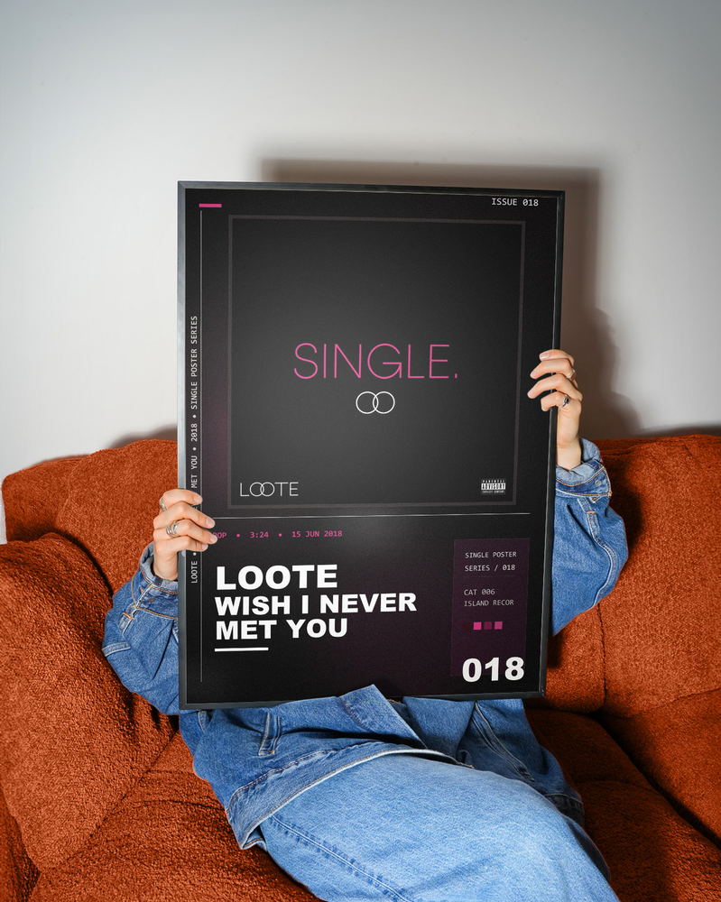 Music poster: Loote - Wish I Never Met You
