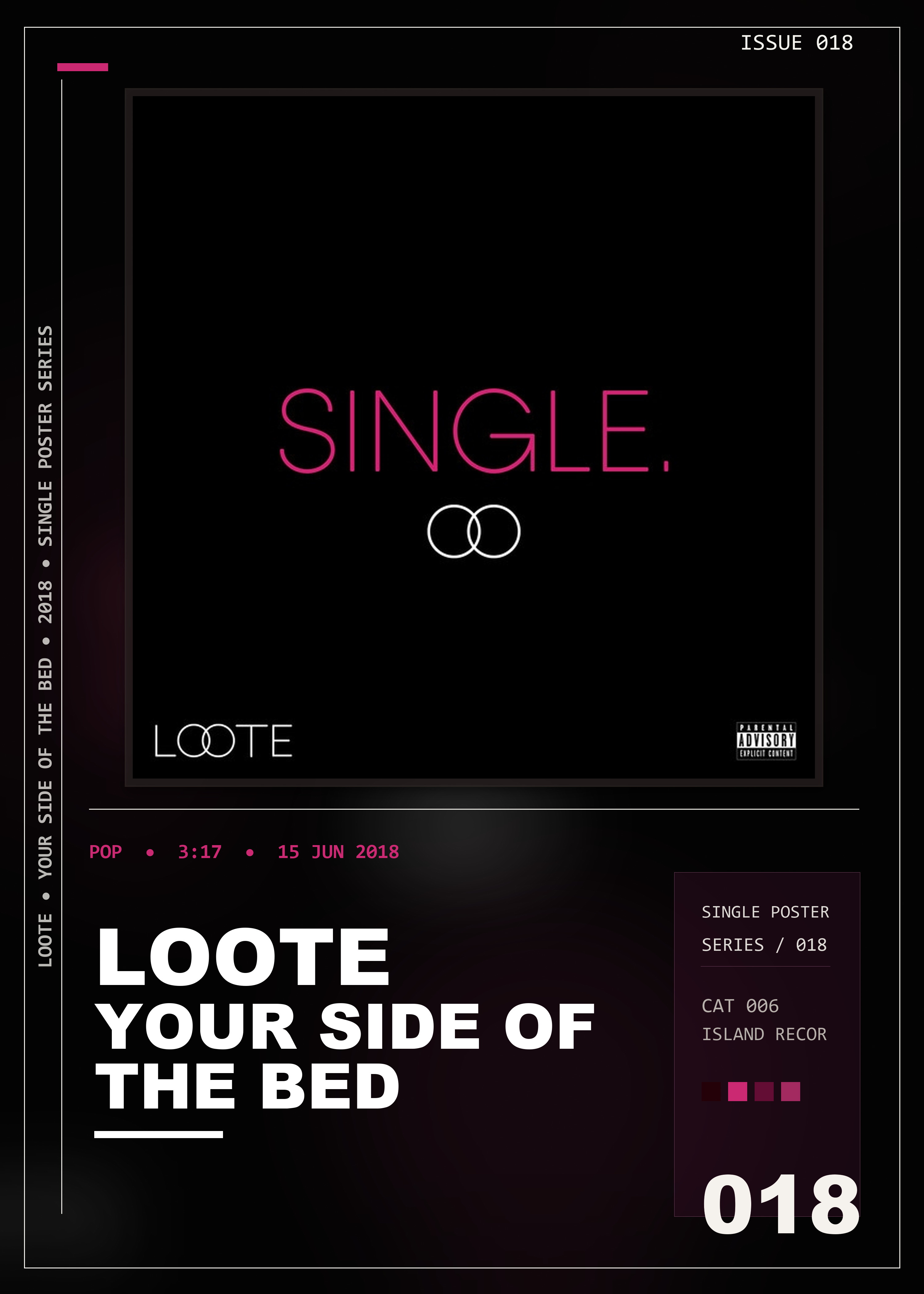 Music poster: Loote - Your Side Of The Bed