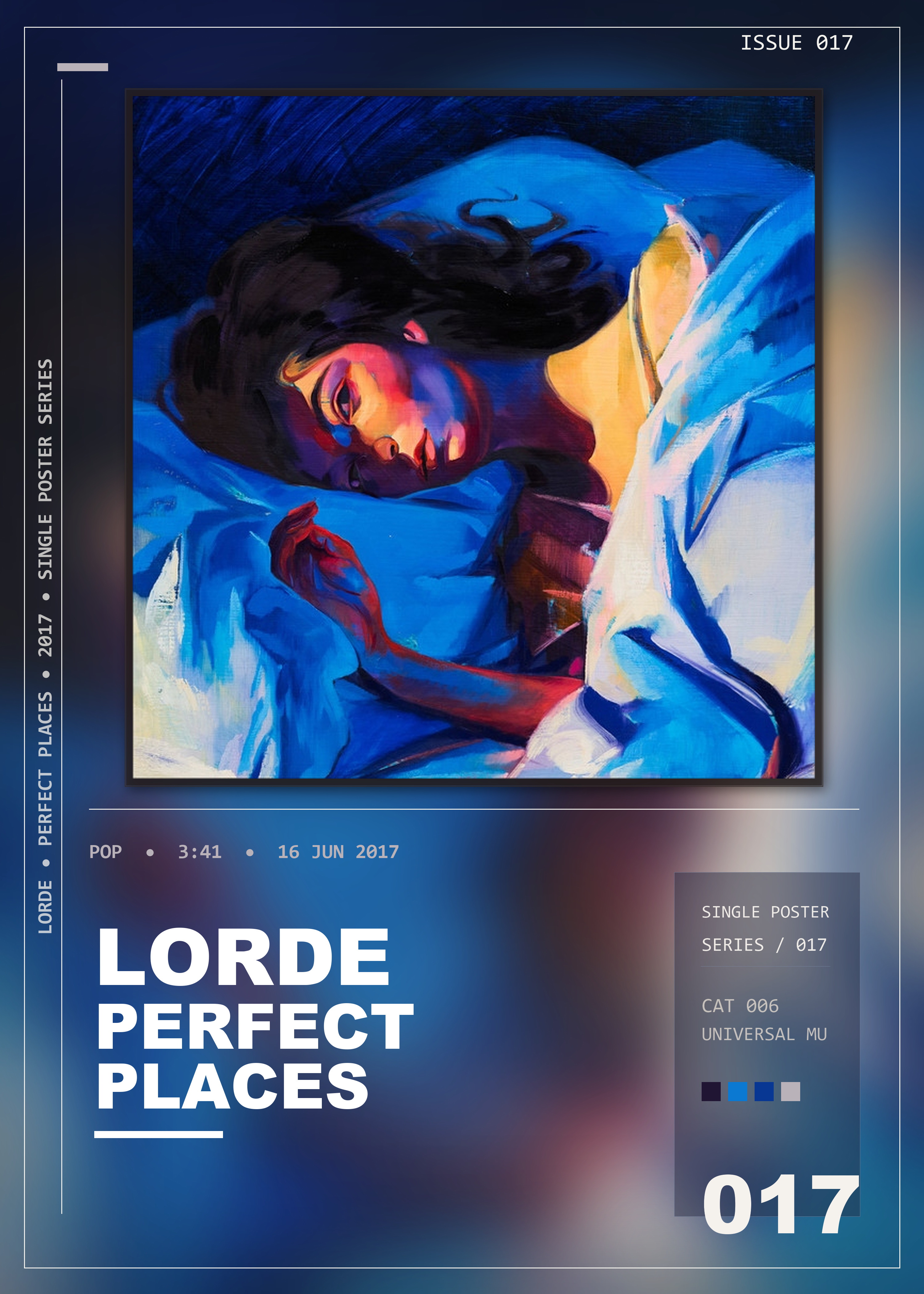 Music poster: Lorde - Perfect Places