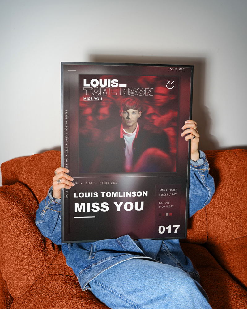 Music poster: Louis Tomlinson - Miss You