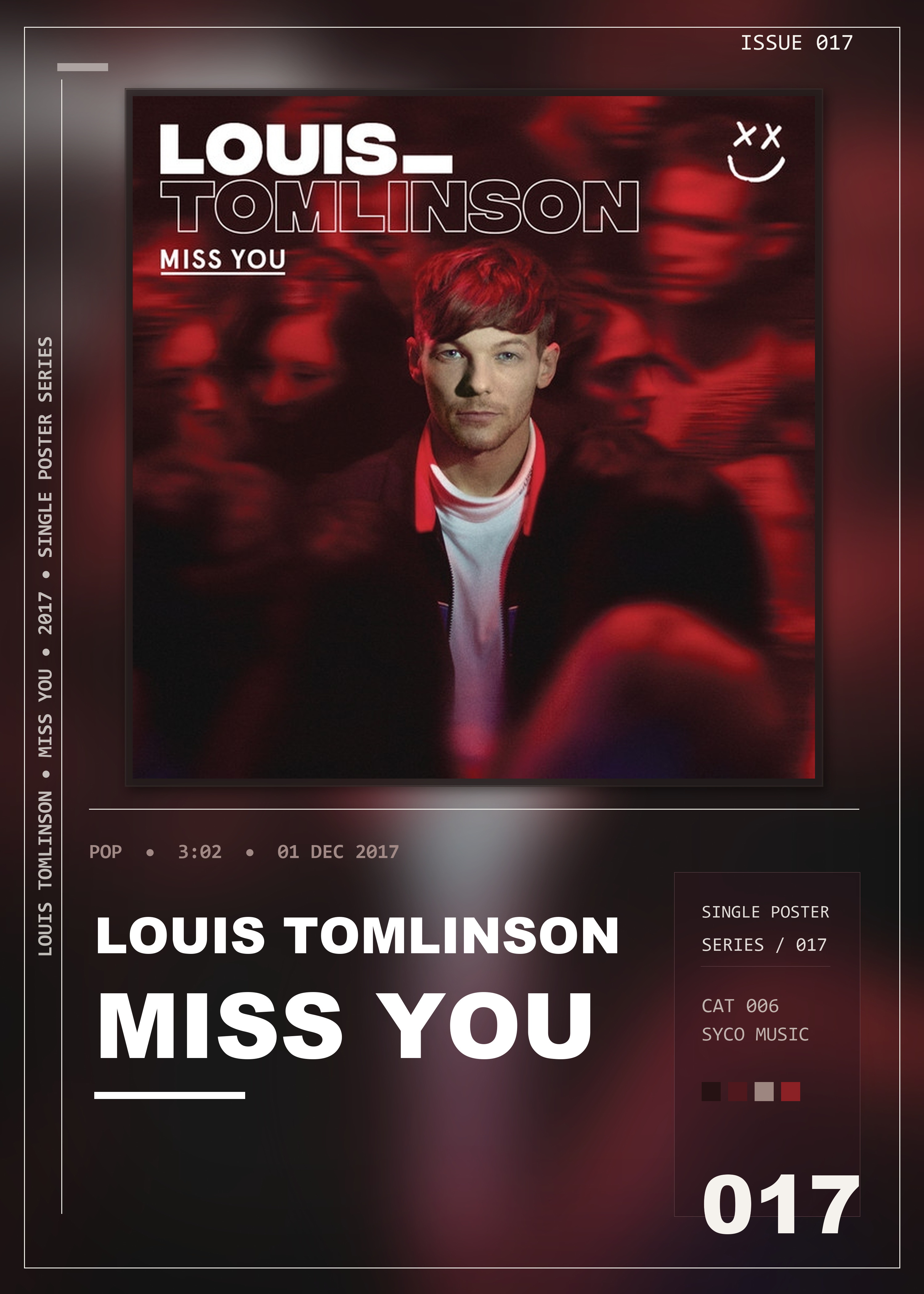 Music poster: Louis Tomlinson - Miss You