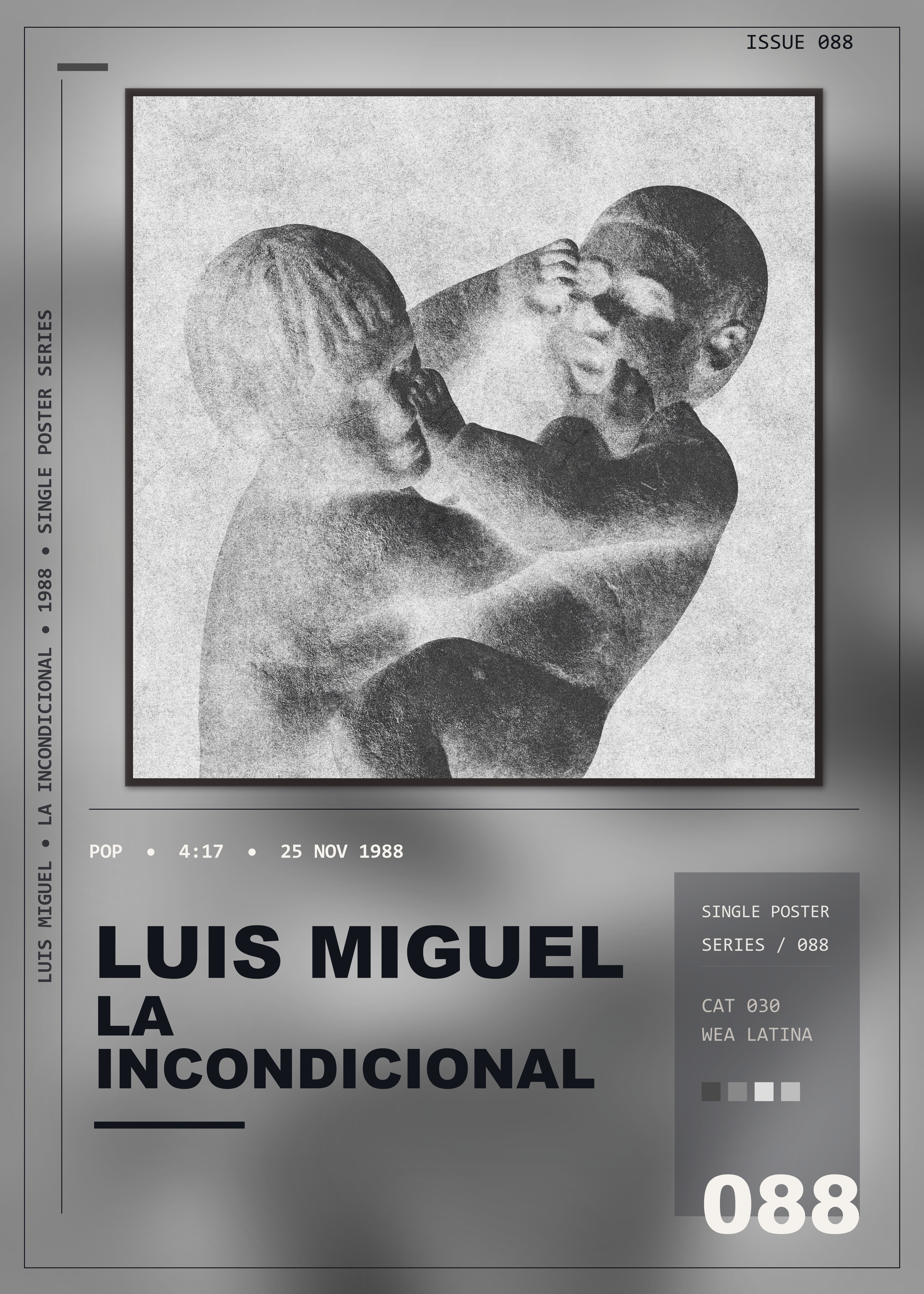 Music poster: Luis Miguel - La Incondicional