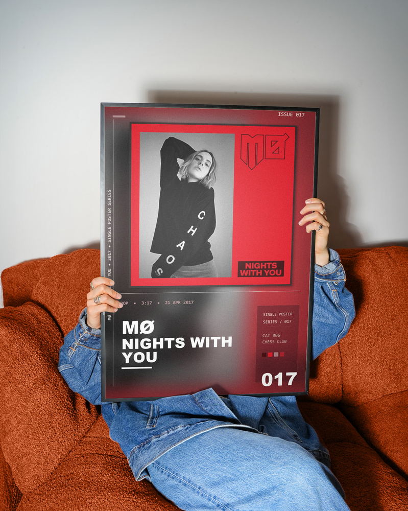 Music poster: MØ - Nights With You