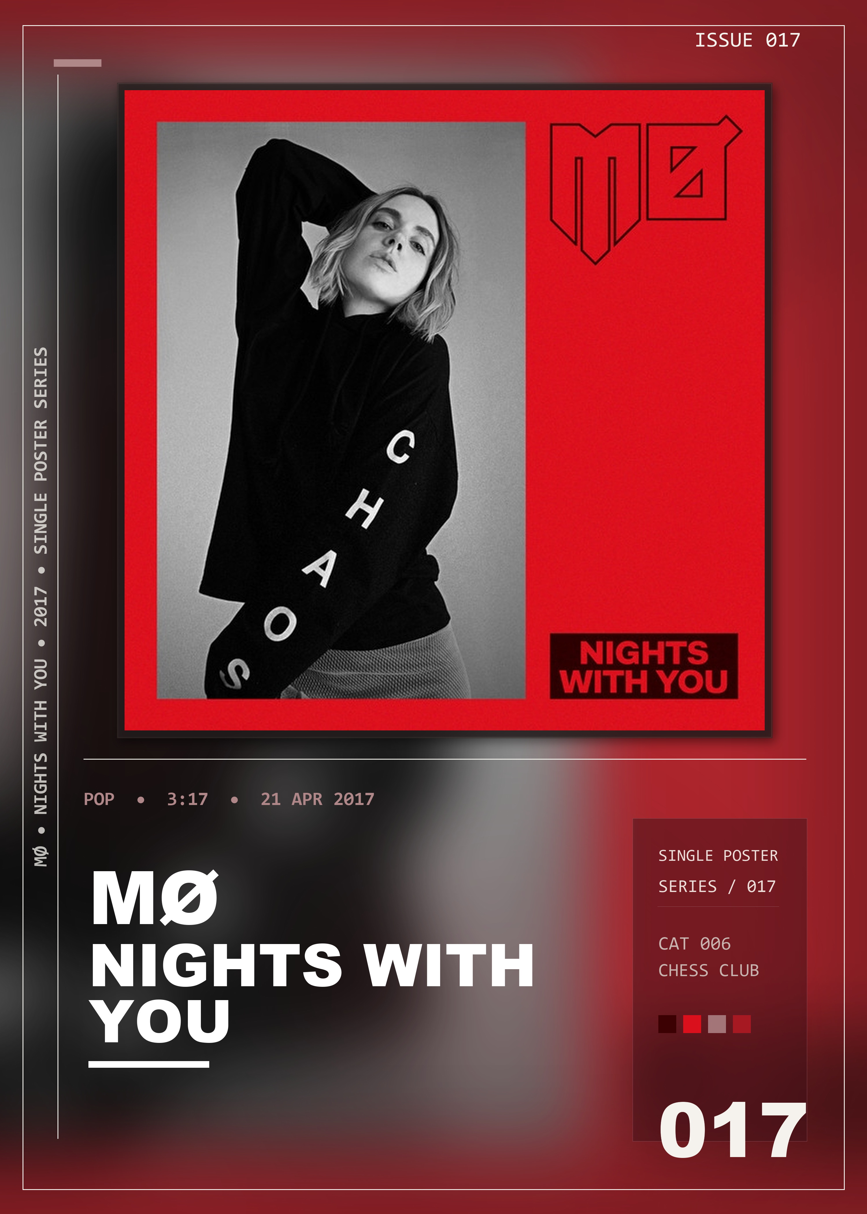 Music poster: MØ - Nights With You