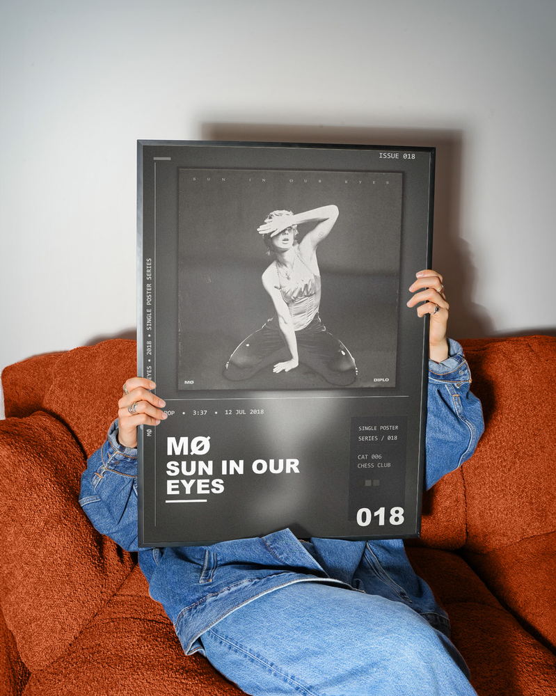 Music poster: MØ - Sun In Our Eyes