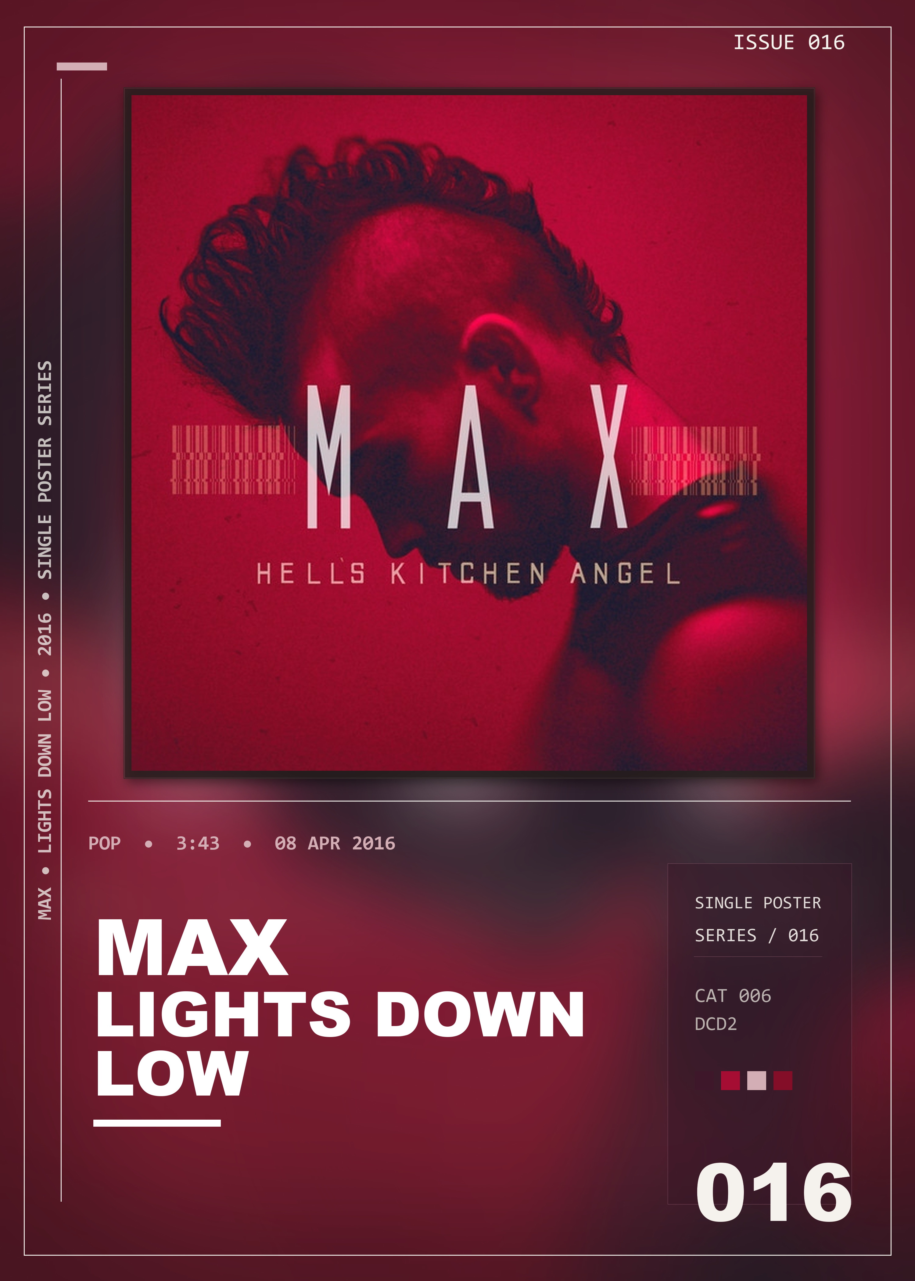 Music poster: MAX - Lights Down Low