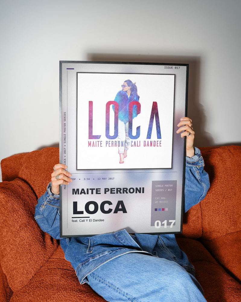 Music poster: Maite Perroni - Loca feat Cali Y El Dandee