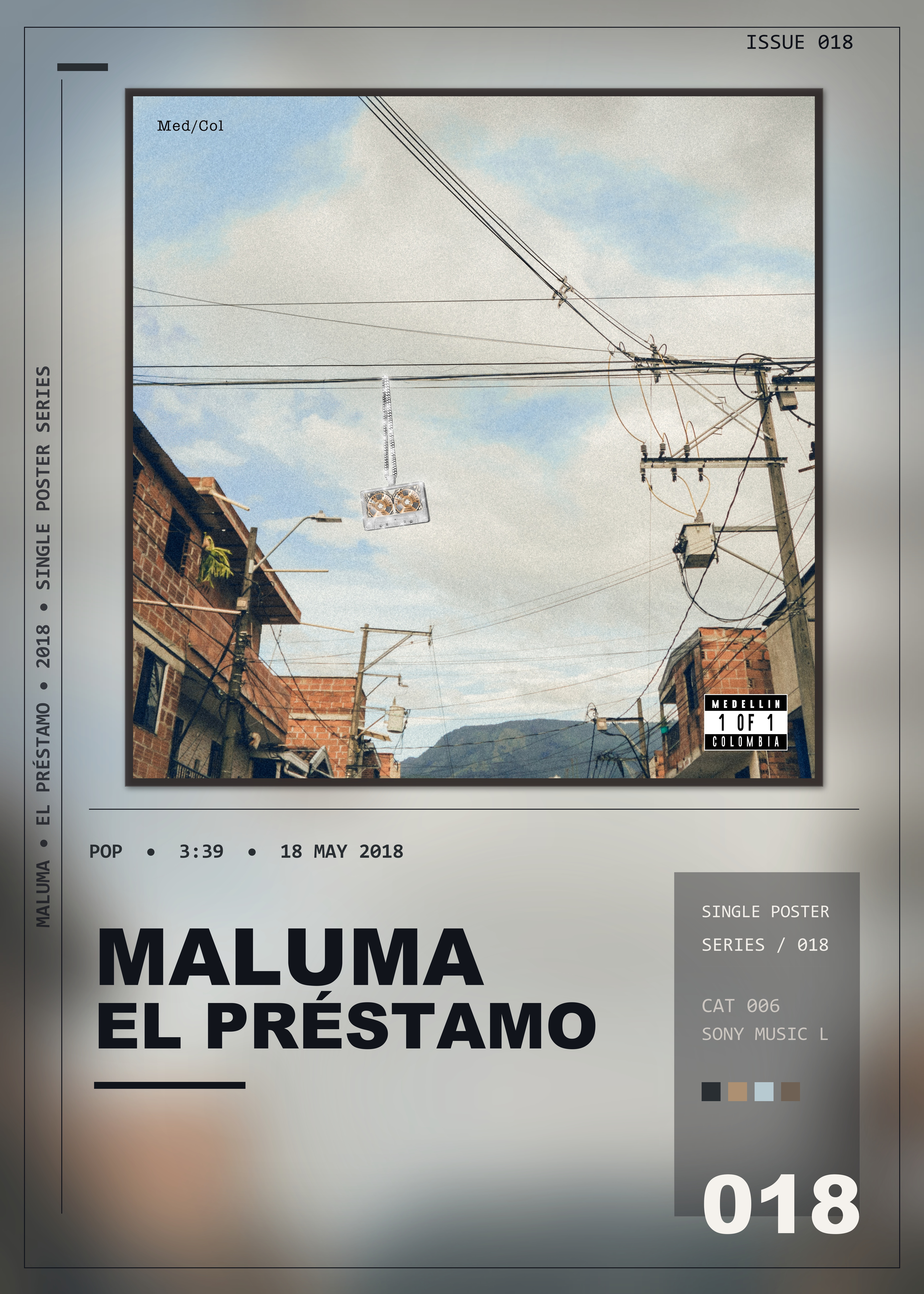 Music poster: Maluma - El Préstamo