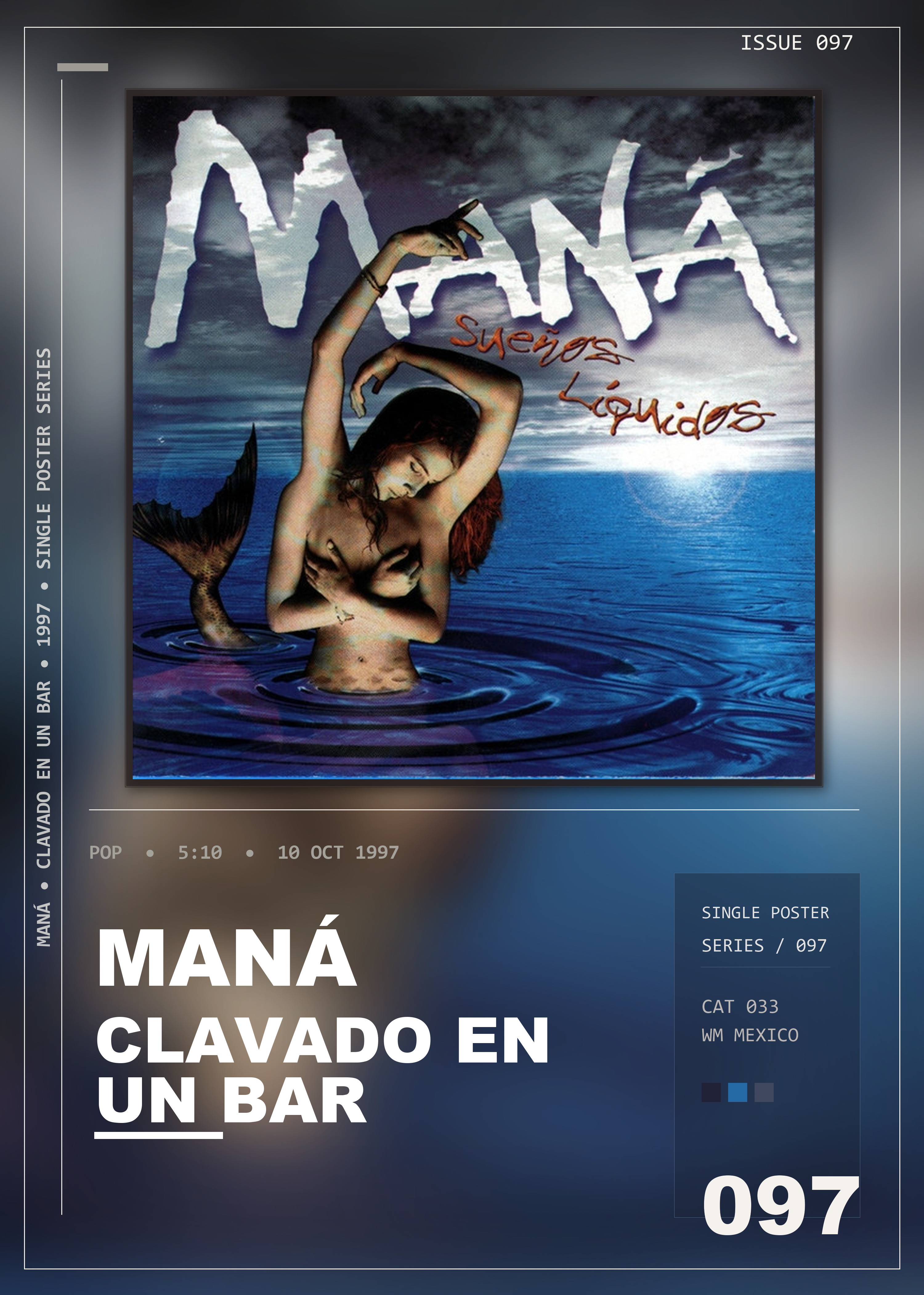 Music poster: Maná - Clavado En Un Bar