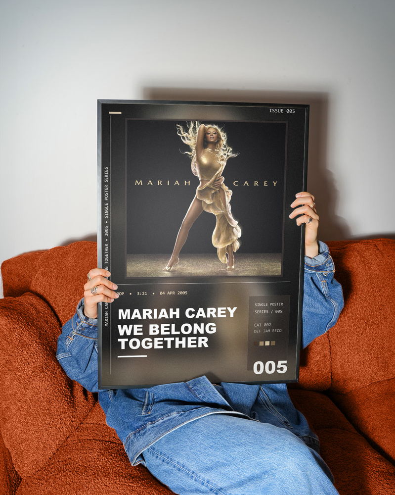 Music poster: Mariah Carey - We Belong Together