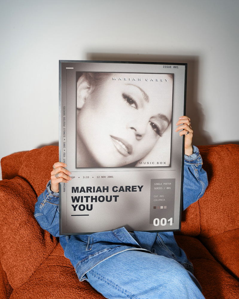 Music poster: Mariah Carey - Without You