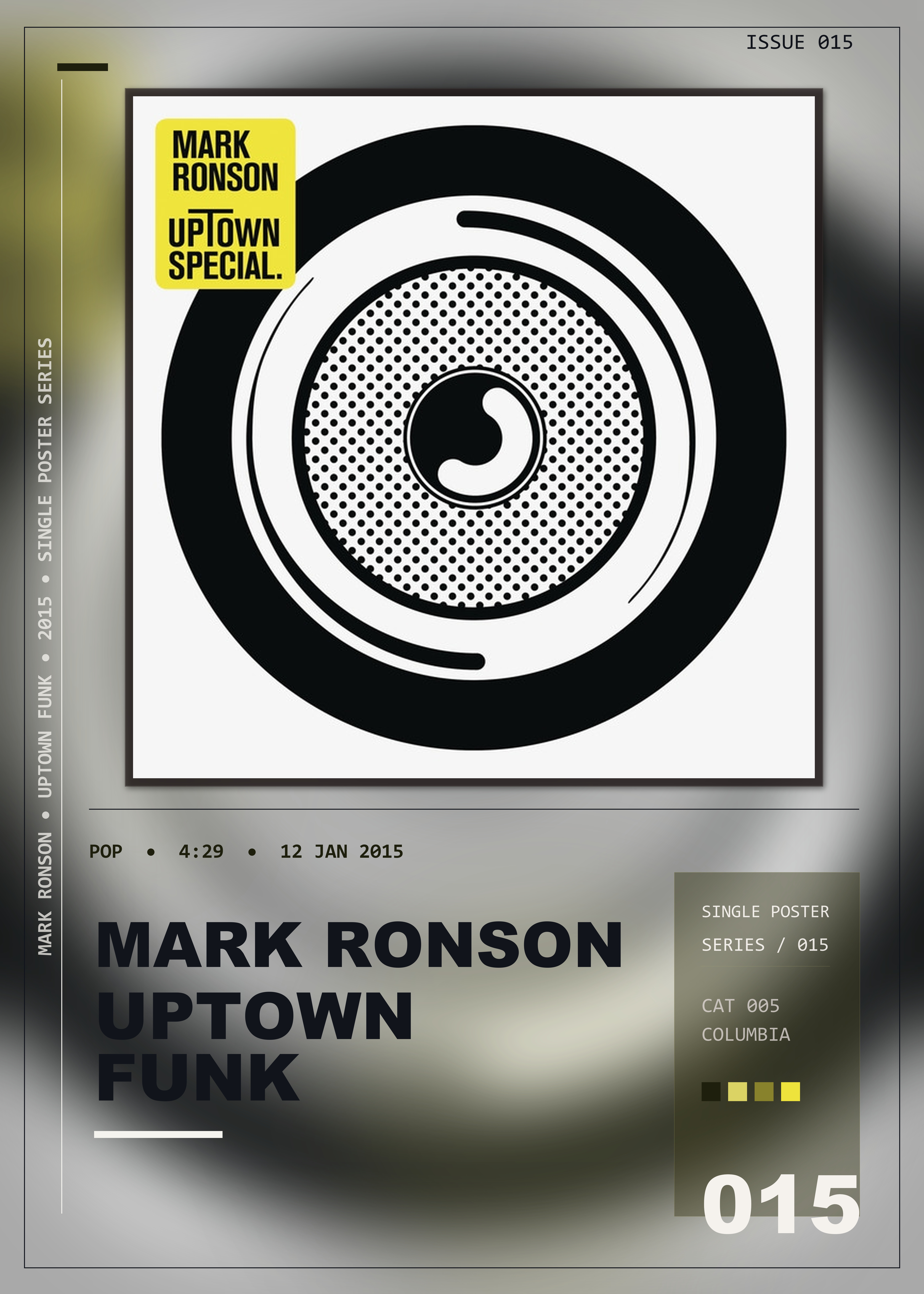 Music poster: Mark Ronson - Uptown Funk